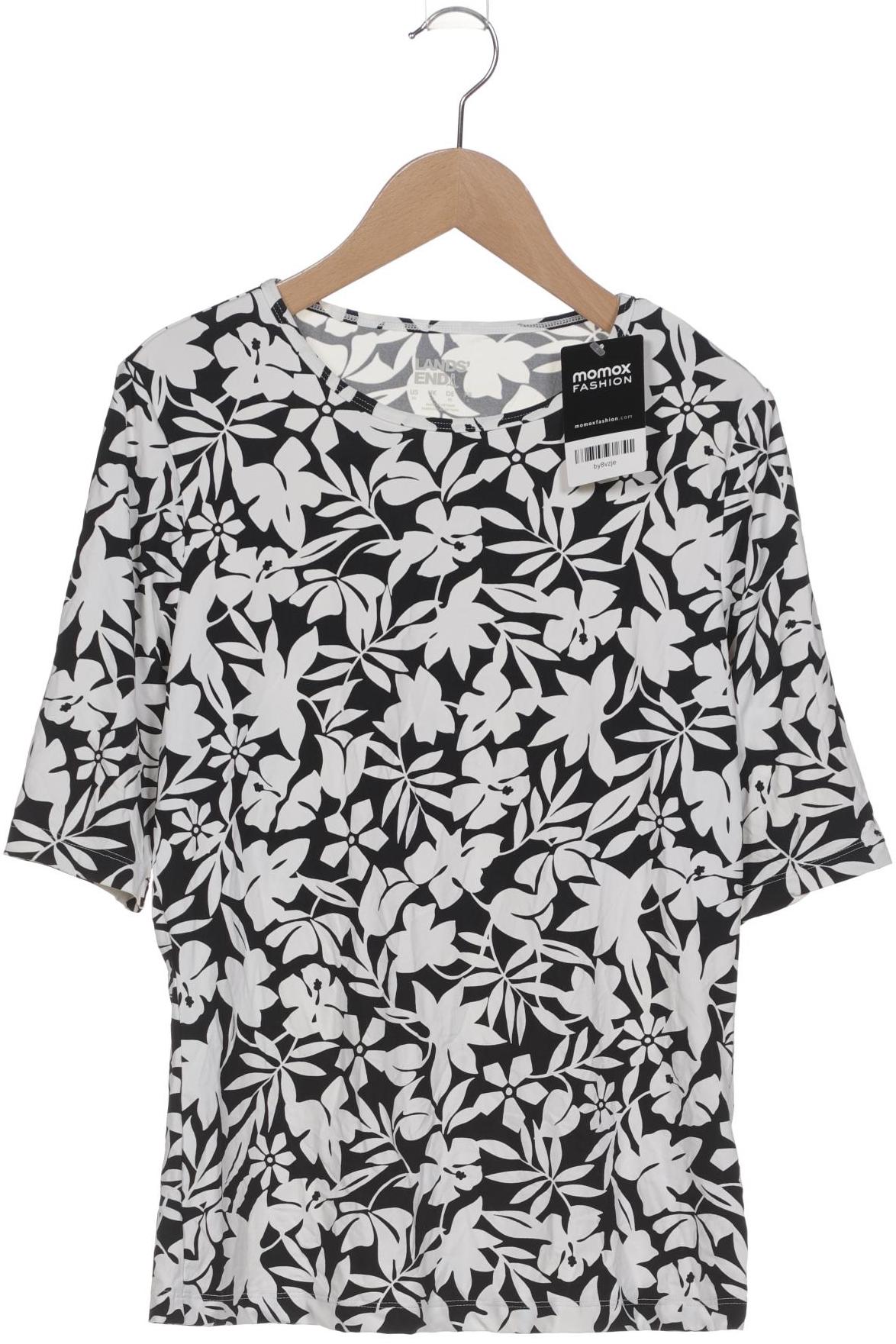 

Lands End Damen T-Shirt, weiß, Gr. 34