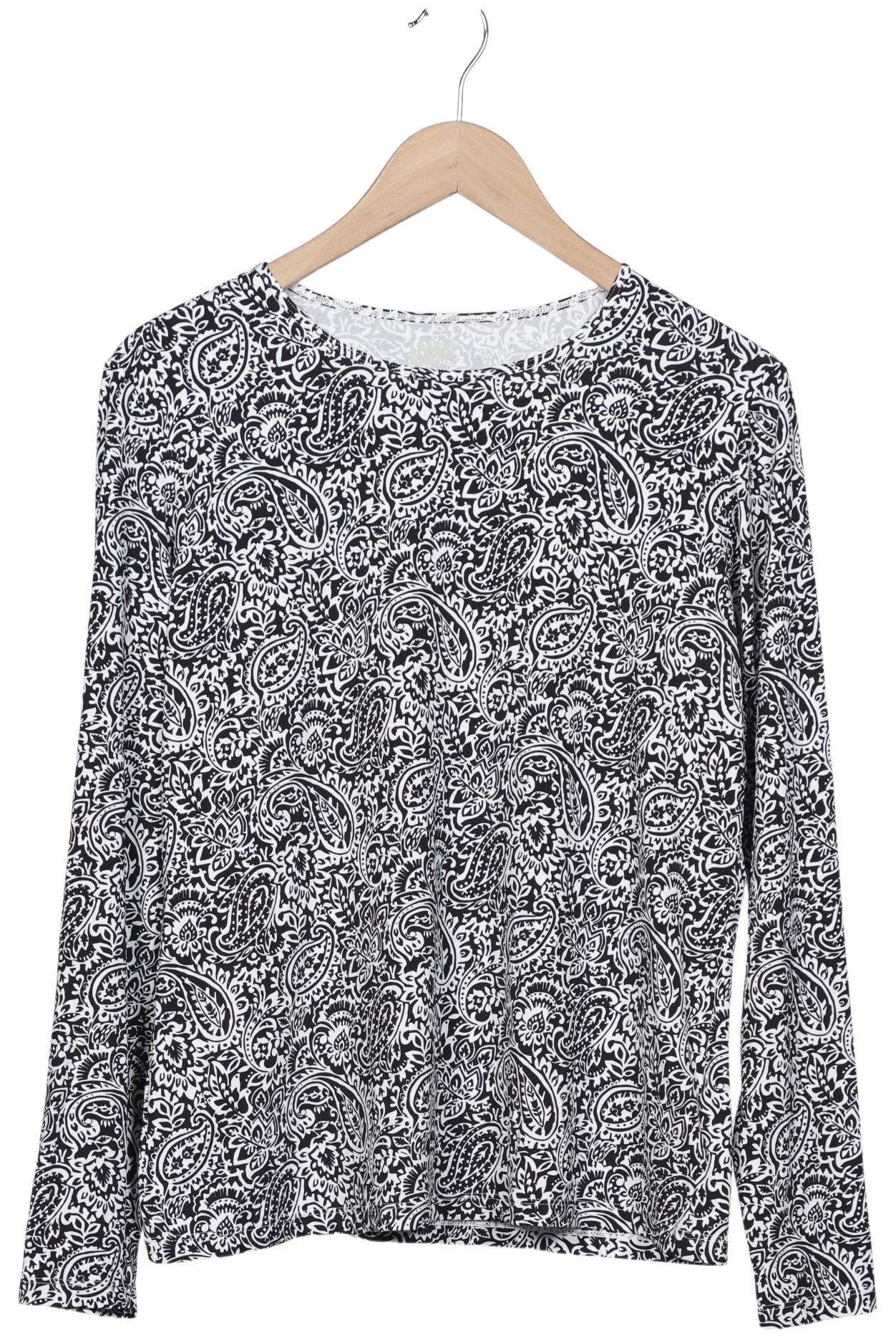 

Lands End Damen Langarmshirt, schwarz, Gr. 42