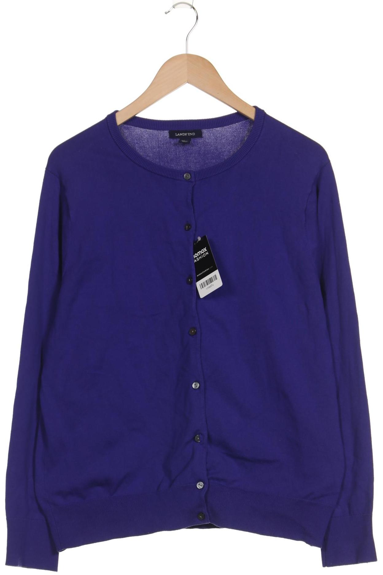 

Lands End Damen Strickjacke, flieder, Gr. 14