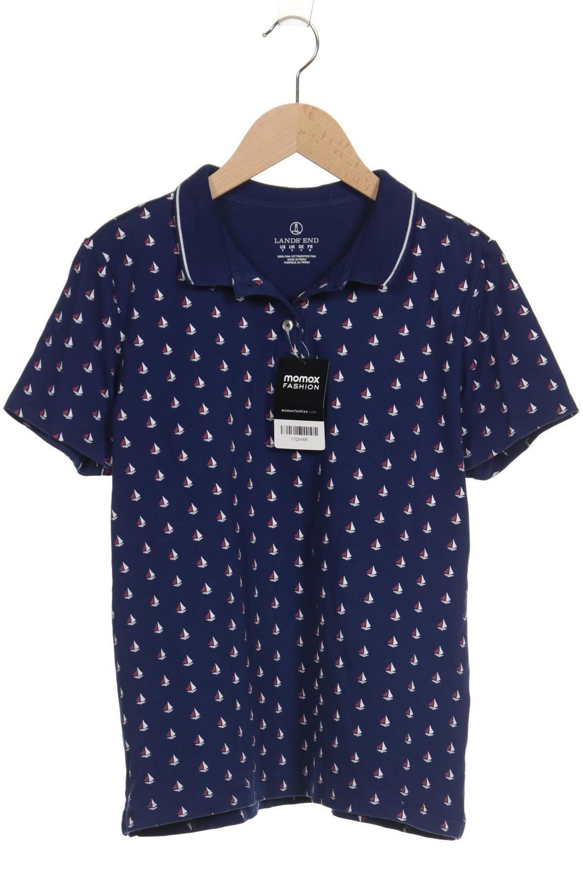 

Lands End Damen Poloshirt, marineblau, Gr. 36