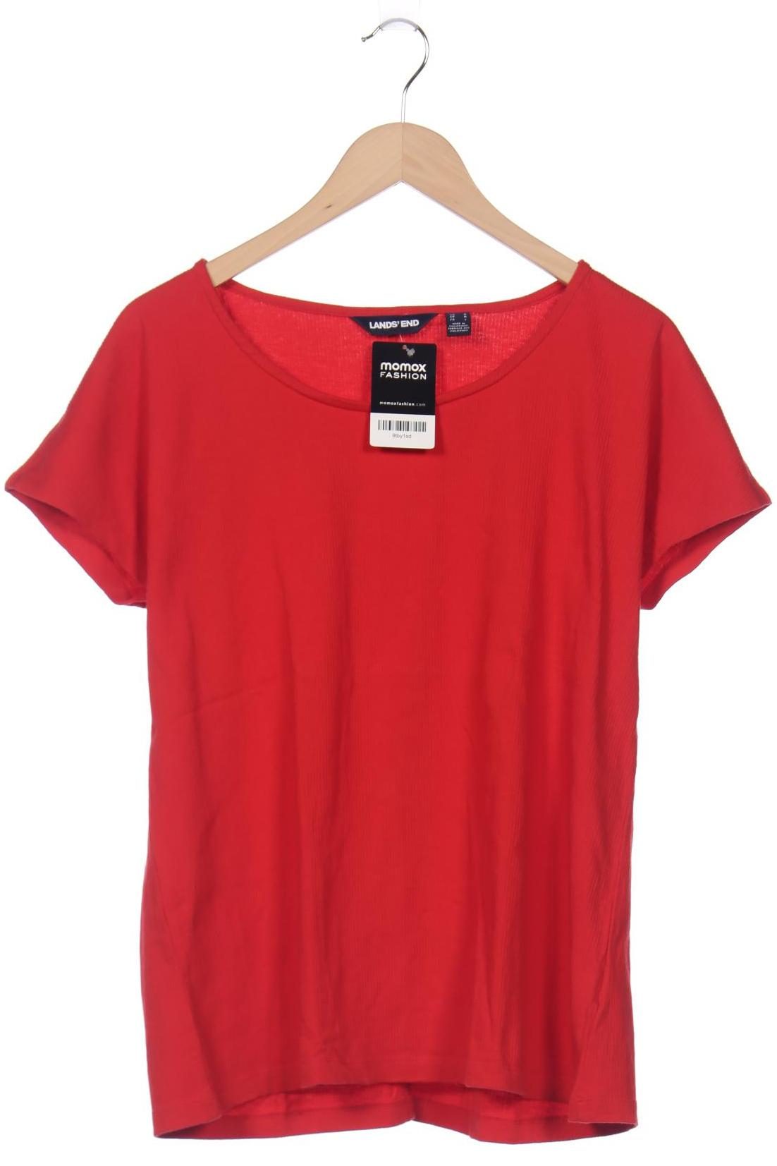 

Lands End Damen T-Shirt, rot, Gr. 38