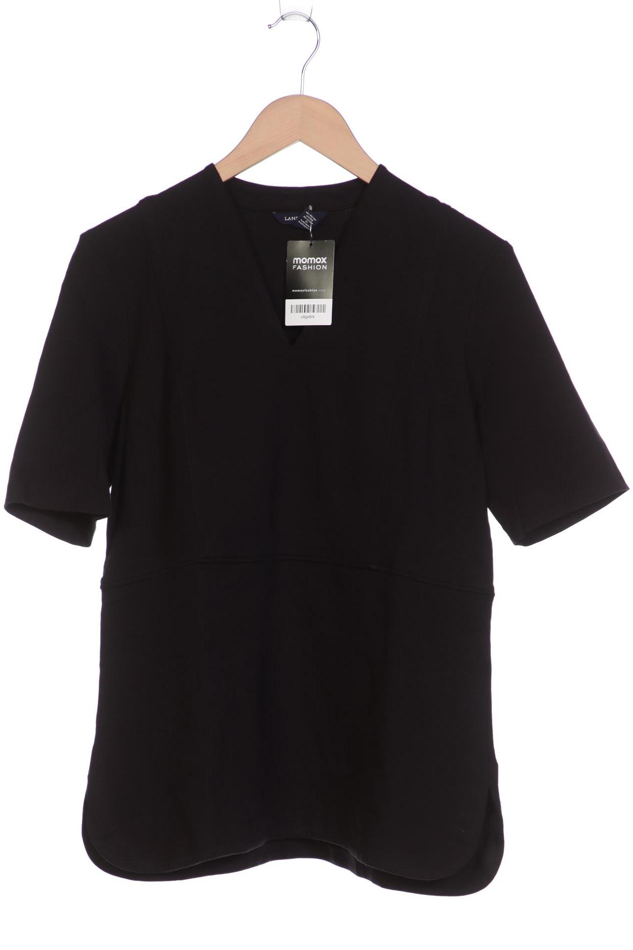 

Lands End Damen T-Shirt, schwarz