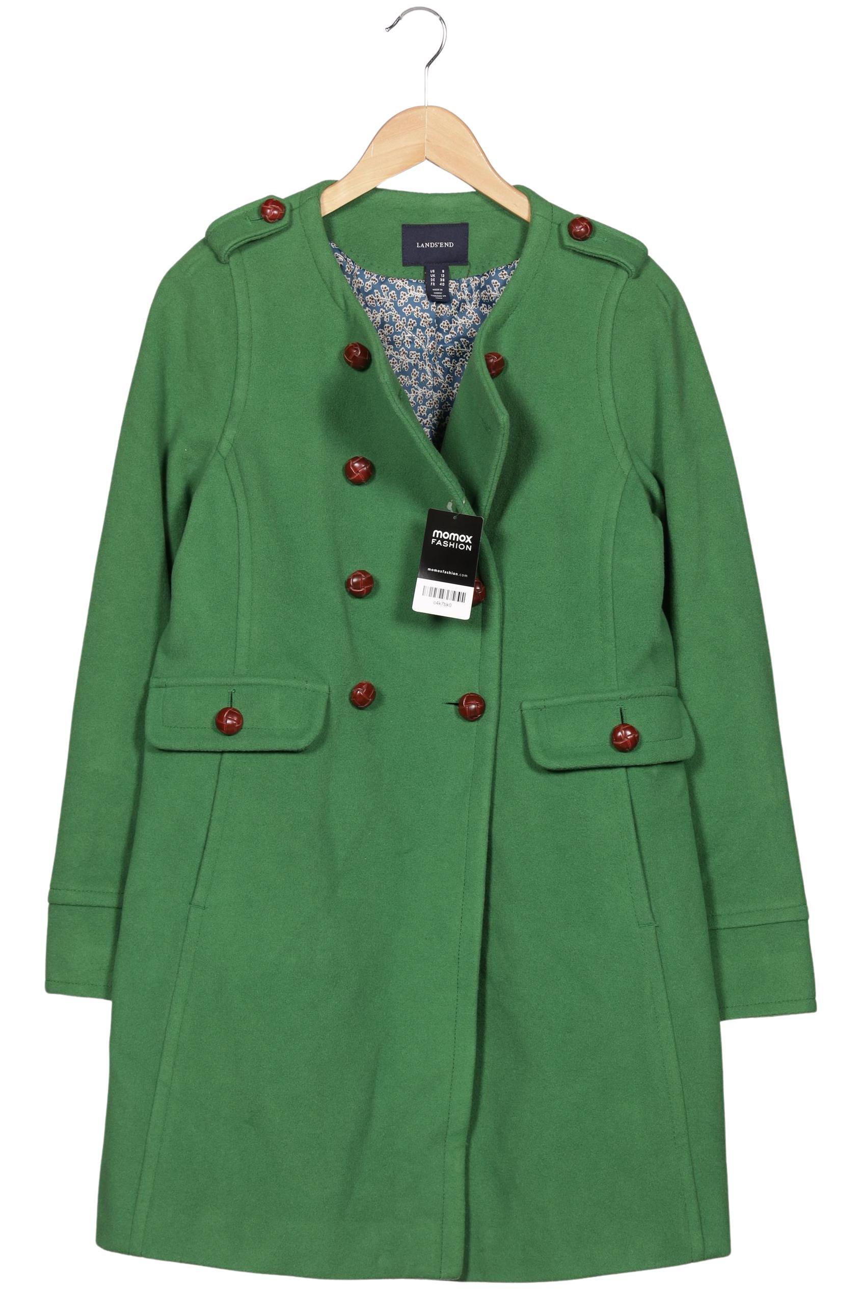 

Lands End Damen Mantel, grün, Gr. 38