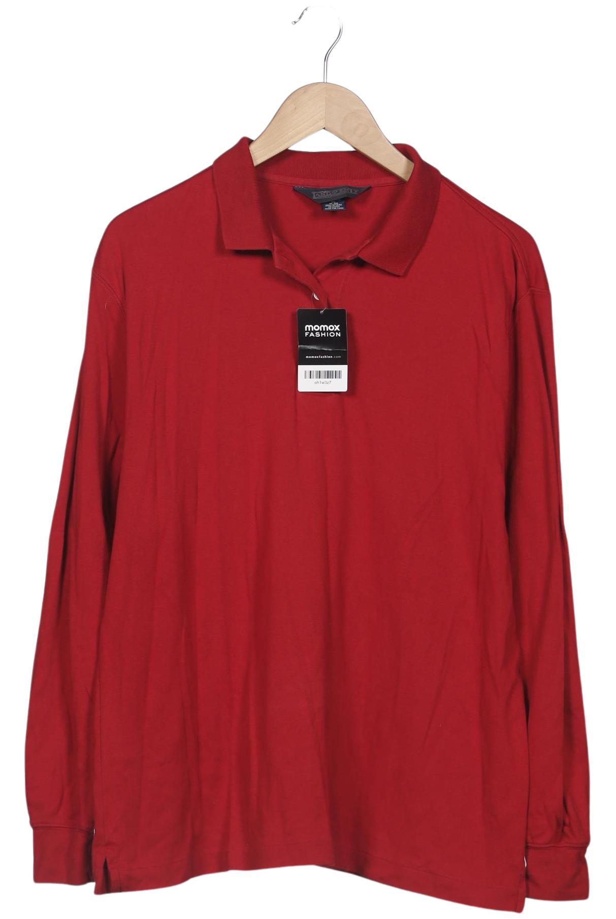 

Lands End Damen Poloshirt, rot, Gr. 44