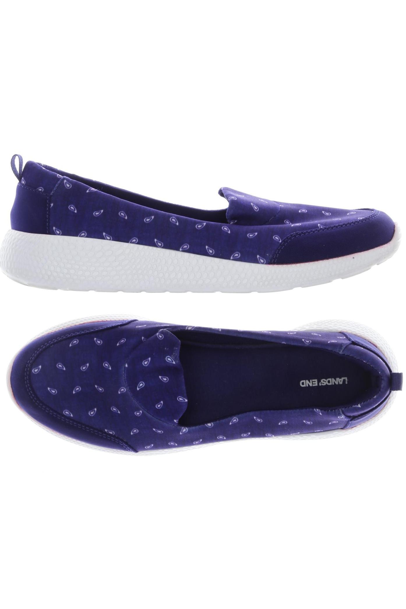 

Lands End Damen Halbschuh, marineblau, Gr. 40