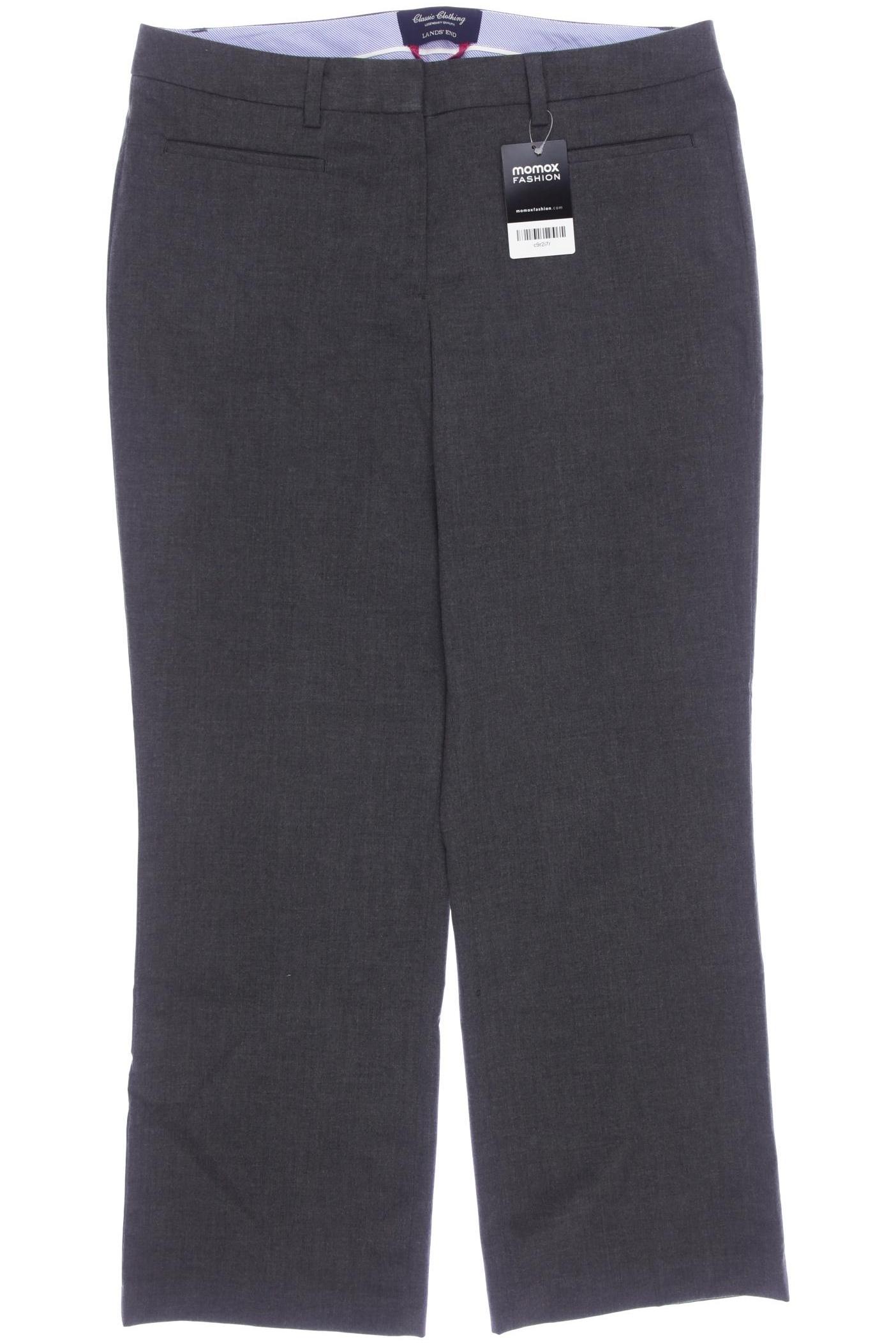 

Lands End Damen Stoffhose, grau, Gr. 42