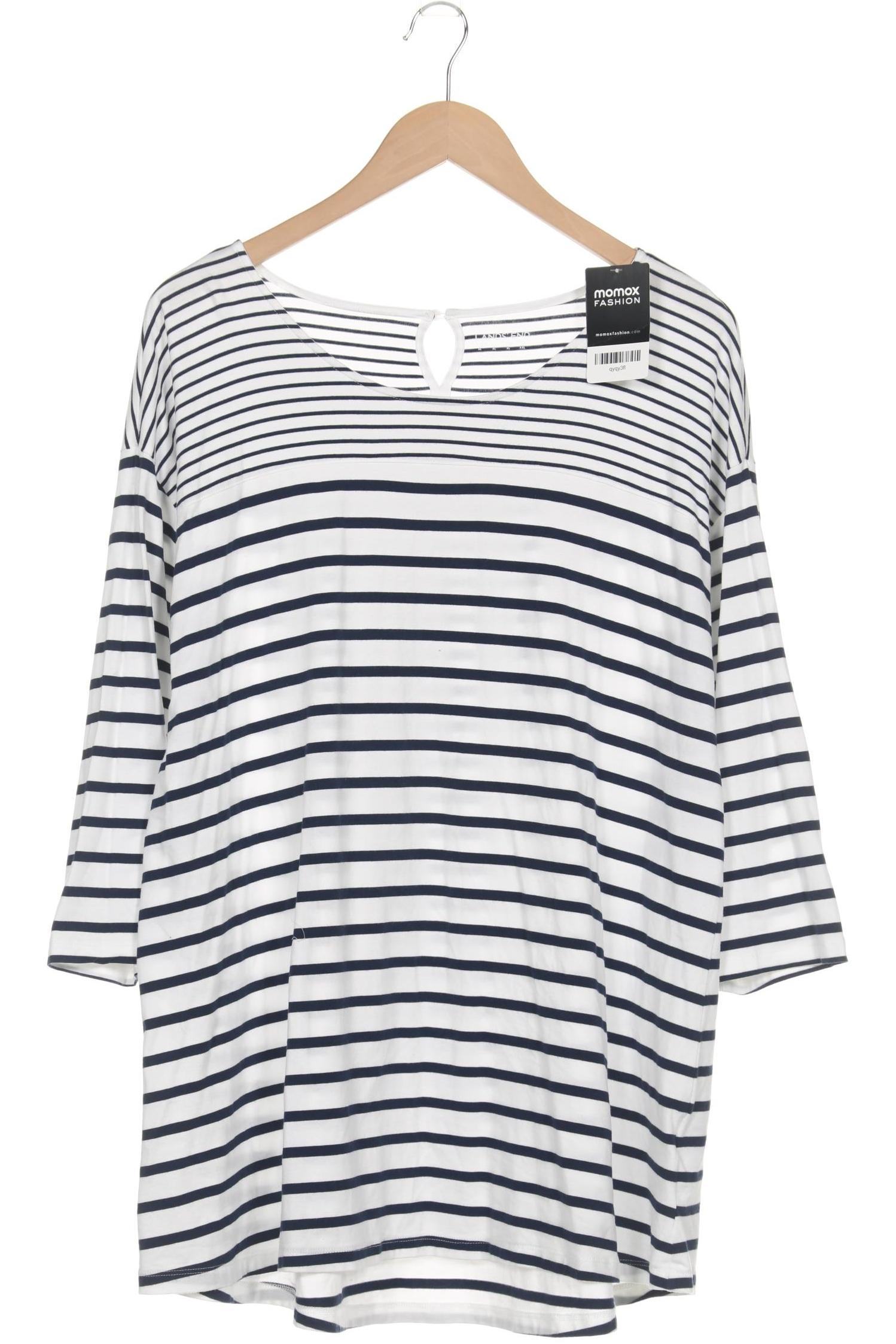 

Lands End Damen Langarmshirt, marineblau, Gr. 44