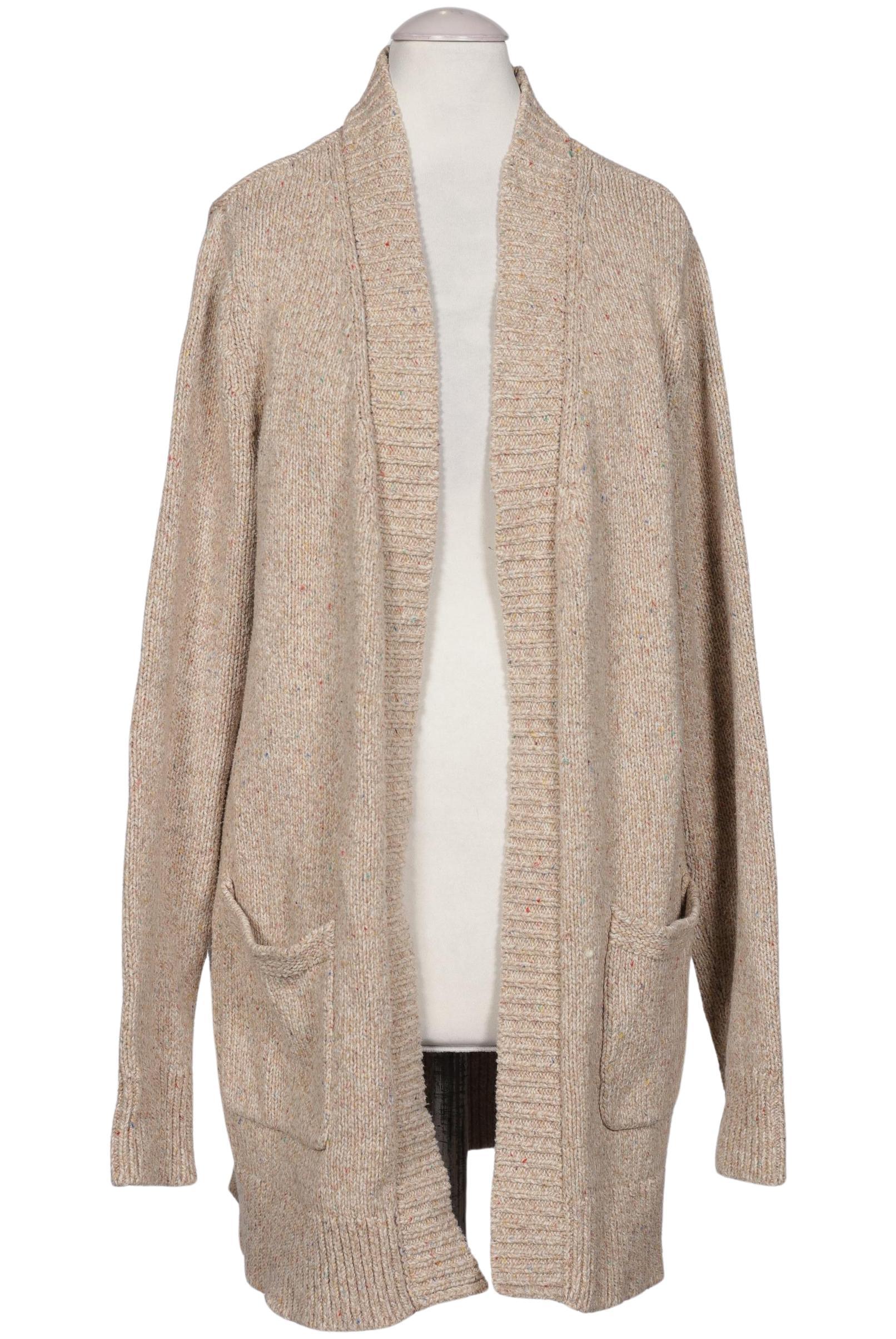 

Lands End Damen Strickjacke, beige, Gr. 38