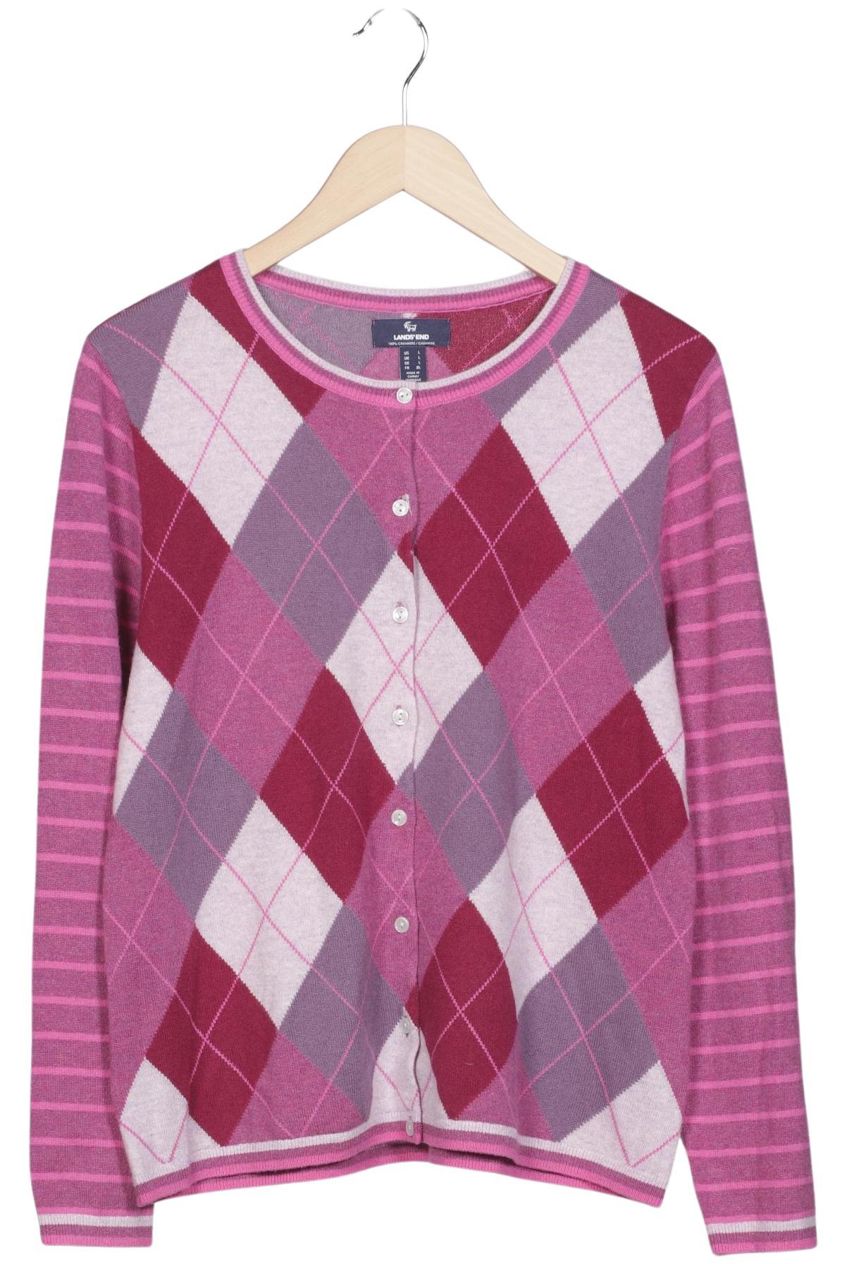 

Lands End Damen Strickjacke, mehrfarbig, Gr. 42