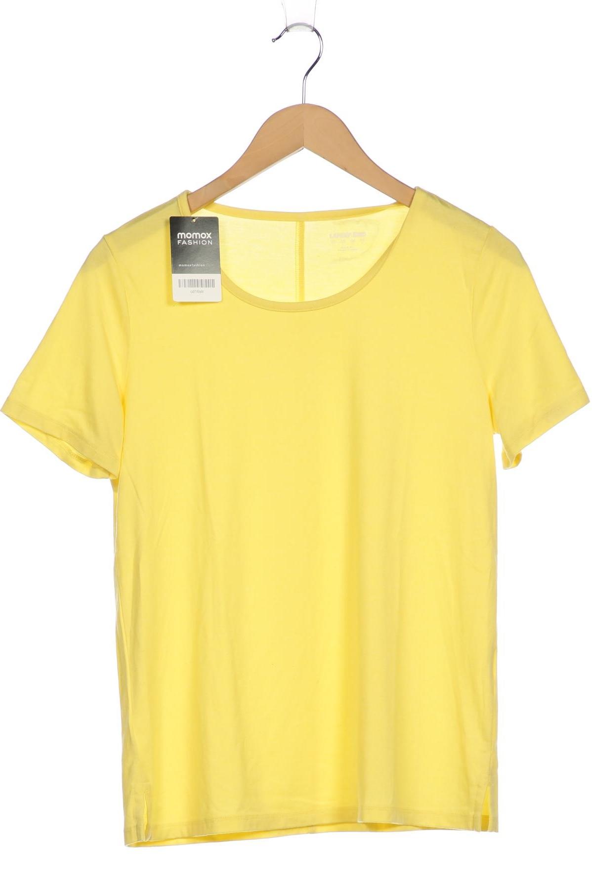 

Lands End Damen T-Shirt, gelb, Gr. 36