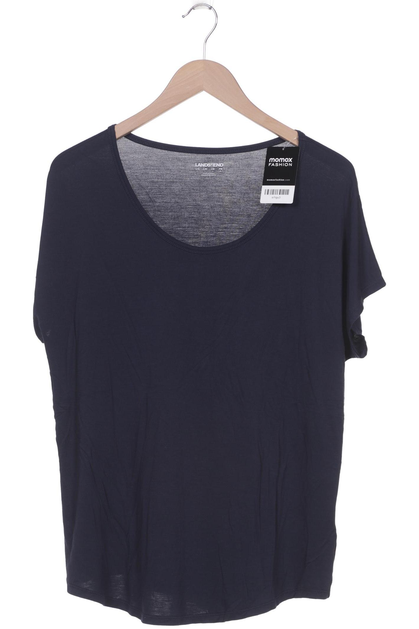 

Lands End Damen T-Shirt, marineblau, Gr. 42