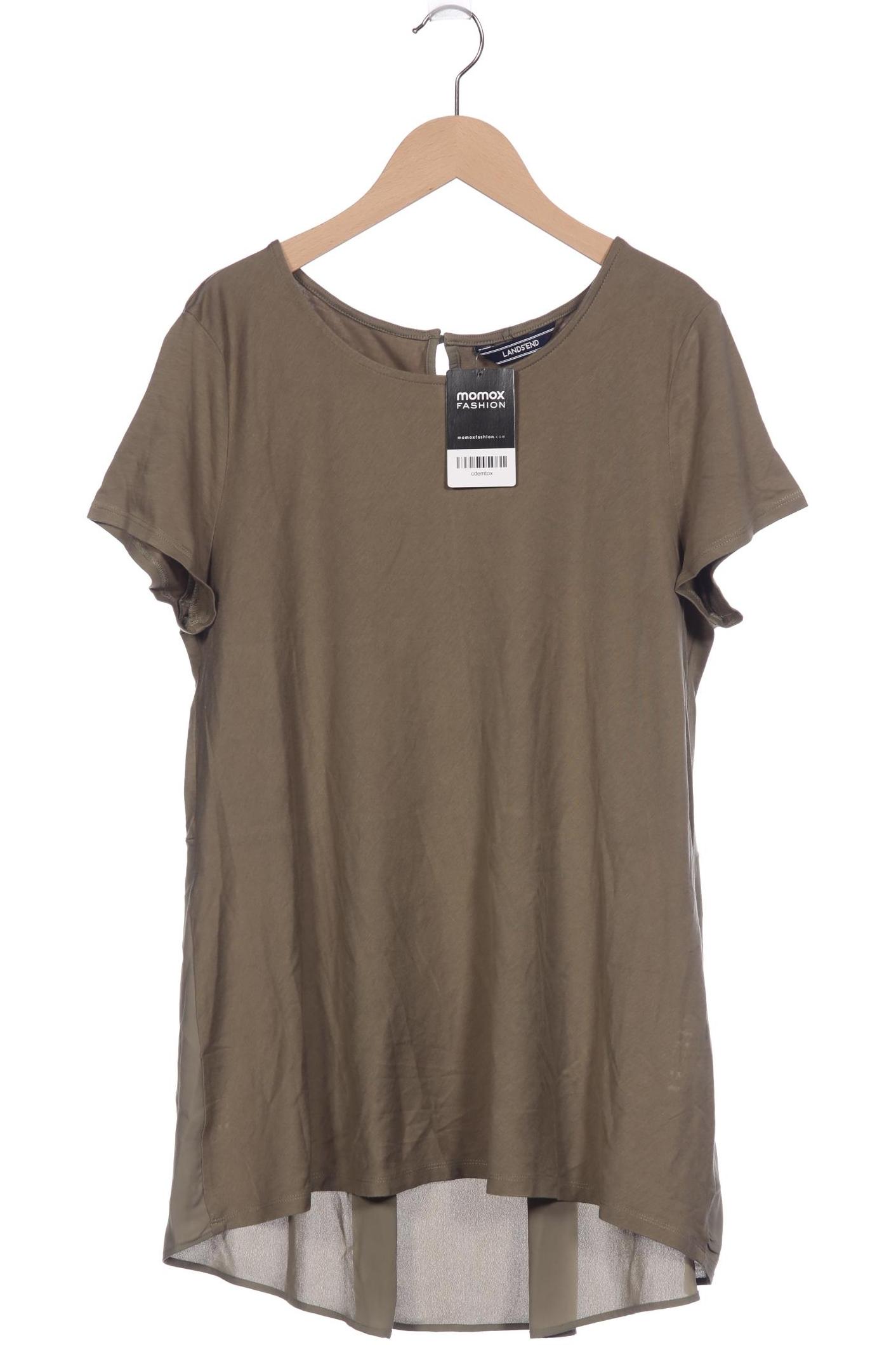 

Lands End Damen T-Shirt, grün, Gr. 44