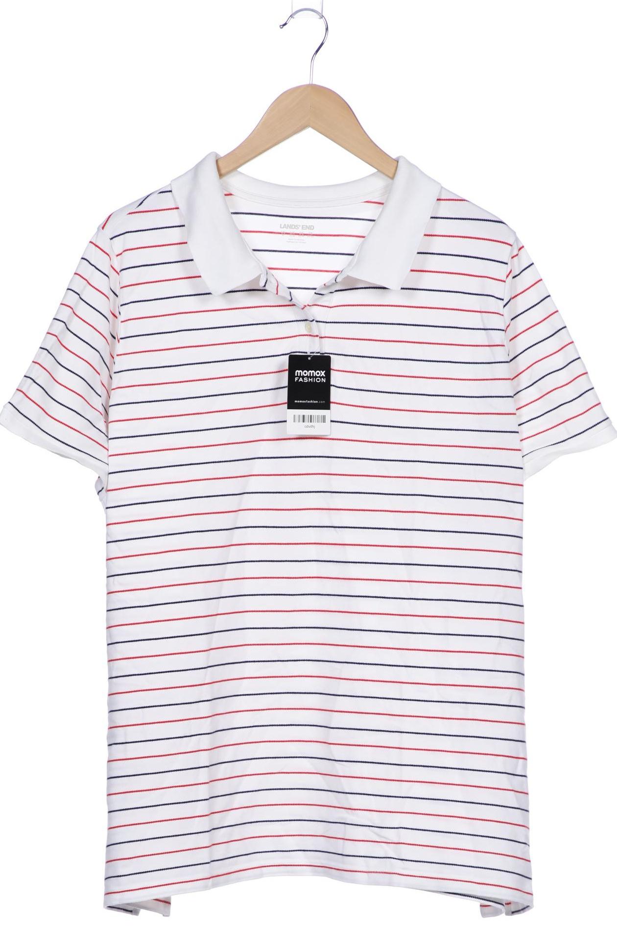 

Lands End Damen Poloshirt, weiß, Gr. 52