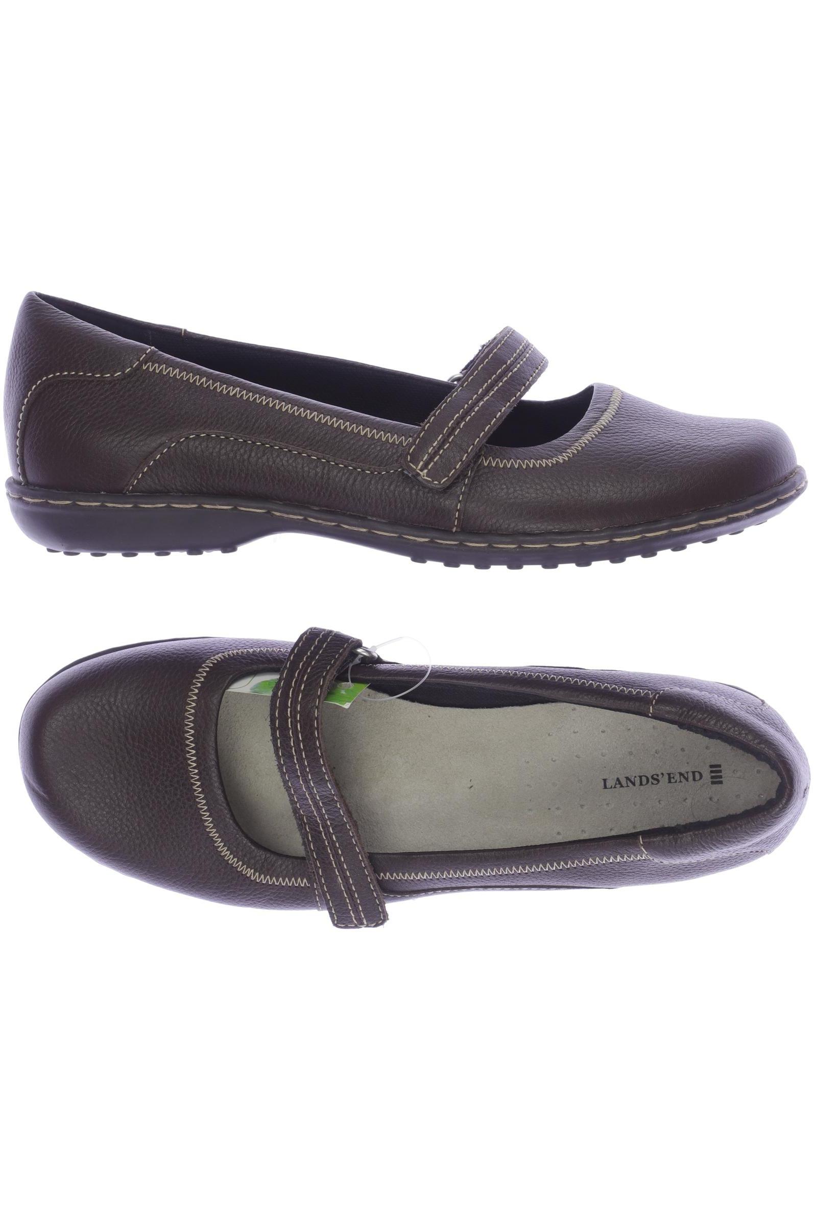 

Lands´End Damen Halbschuh, braun