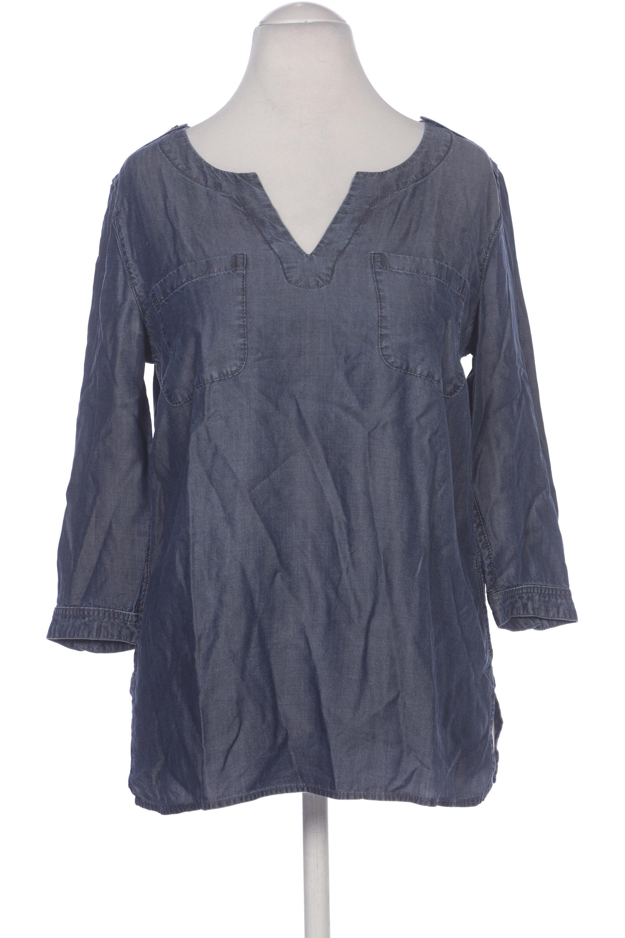 

Lands End Damen Bluse, blau, Gr. 36