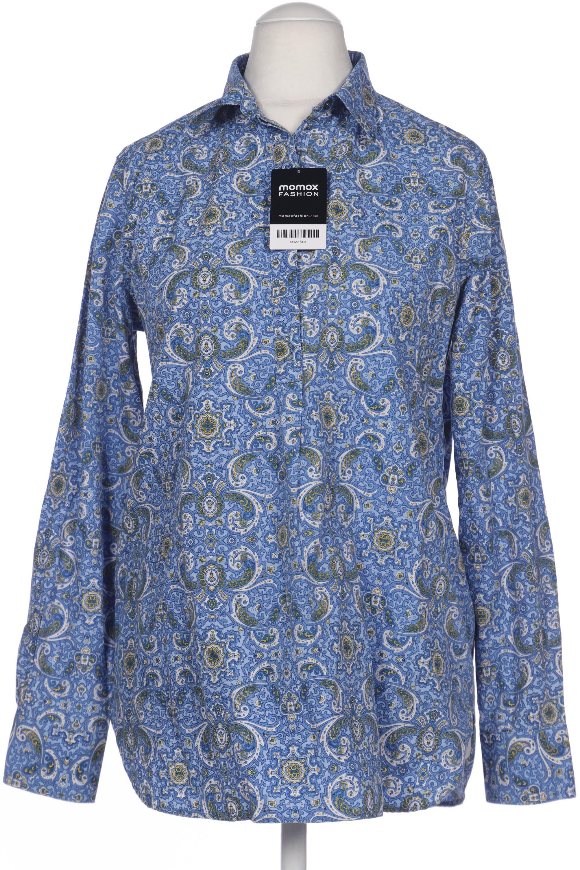 

Lands End Damen Bluse, blau, Gr. 40