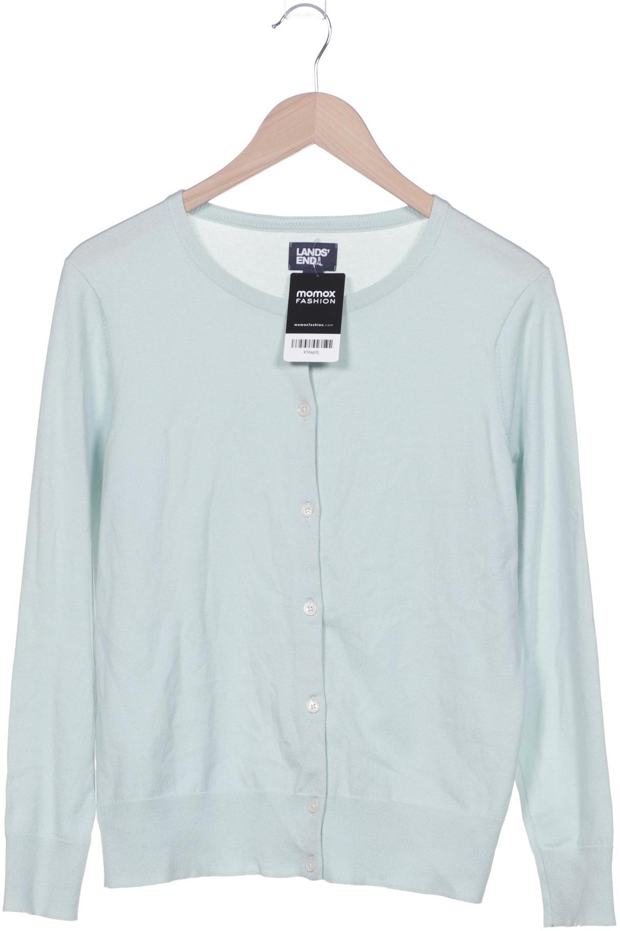 

Lands End Damen Strickjacke, hellgrün, Gr. 38