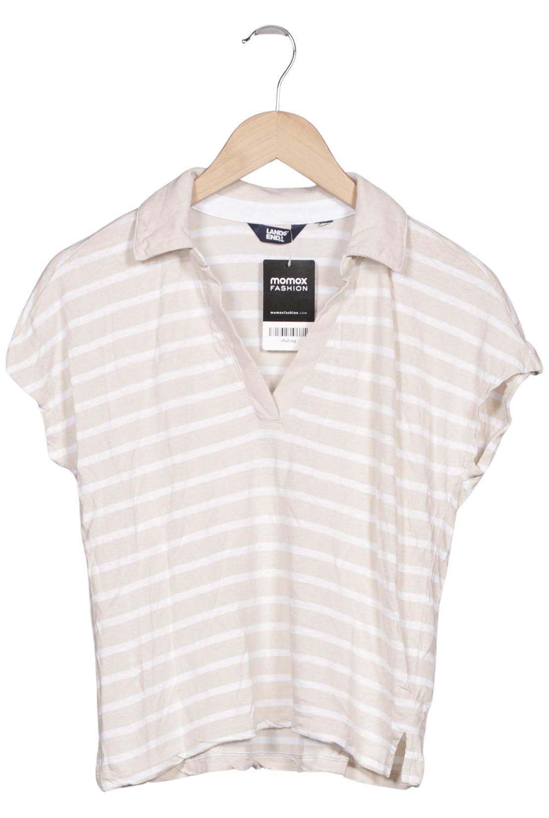 

Lands End Damen Poloshirt, beige, Gr. 38