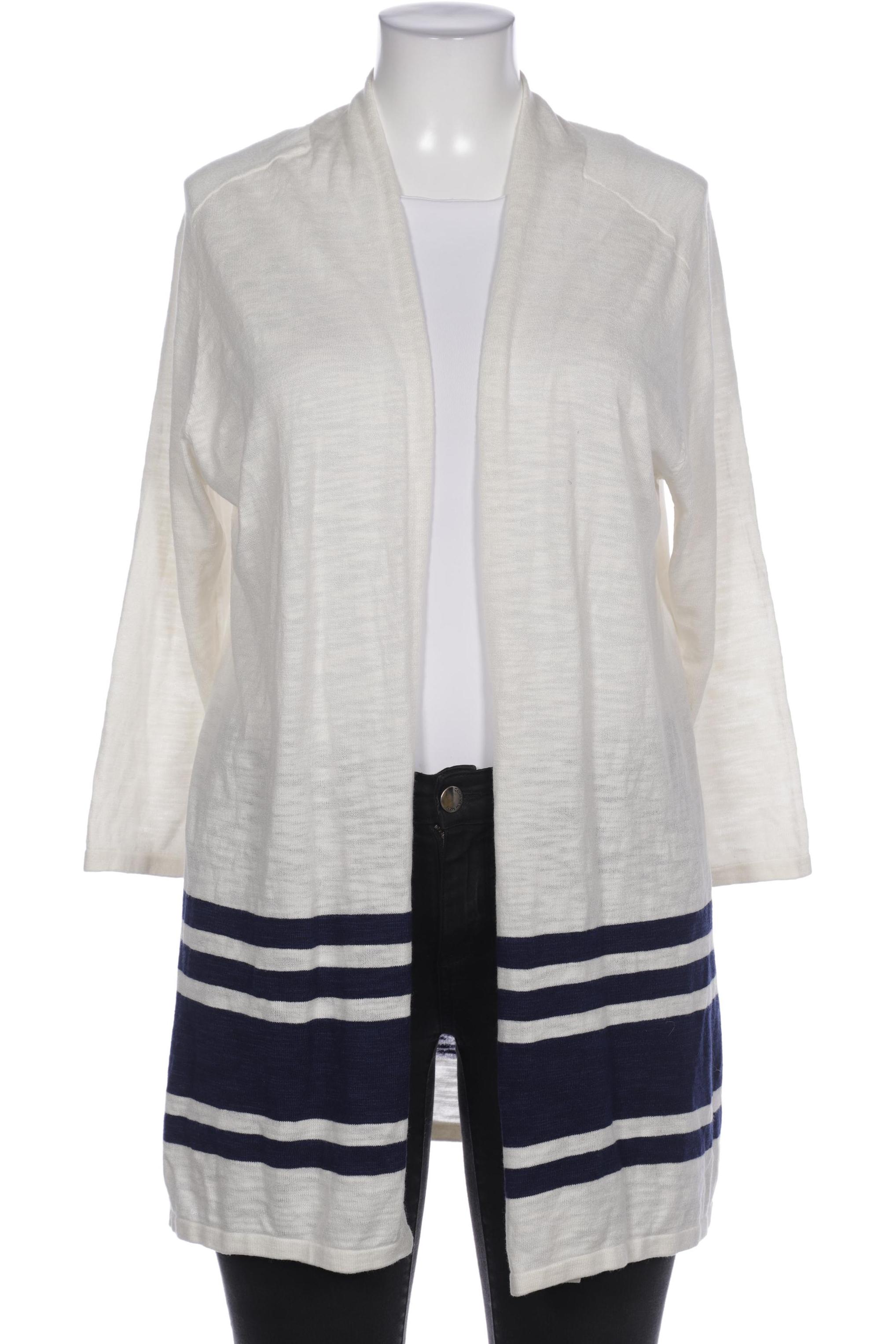 

Lands End Damen Strickjacke, weiß, Gr. 44