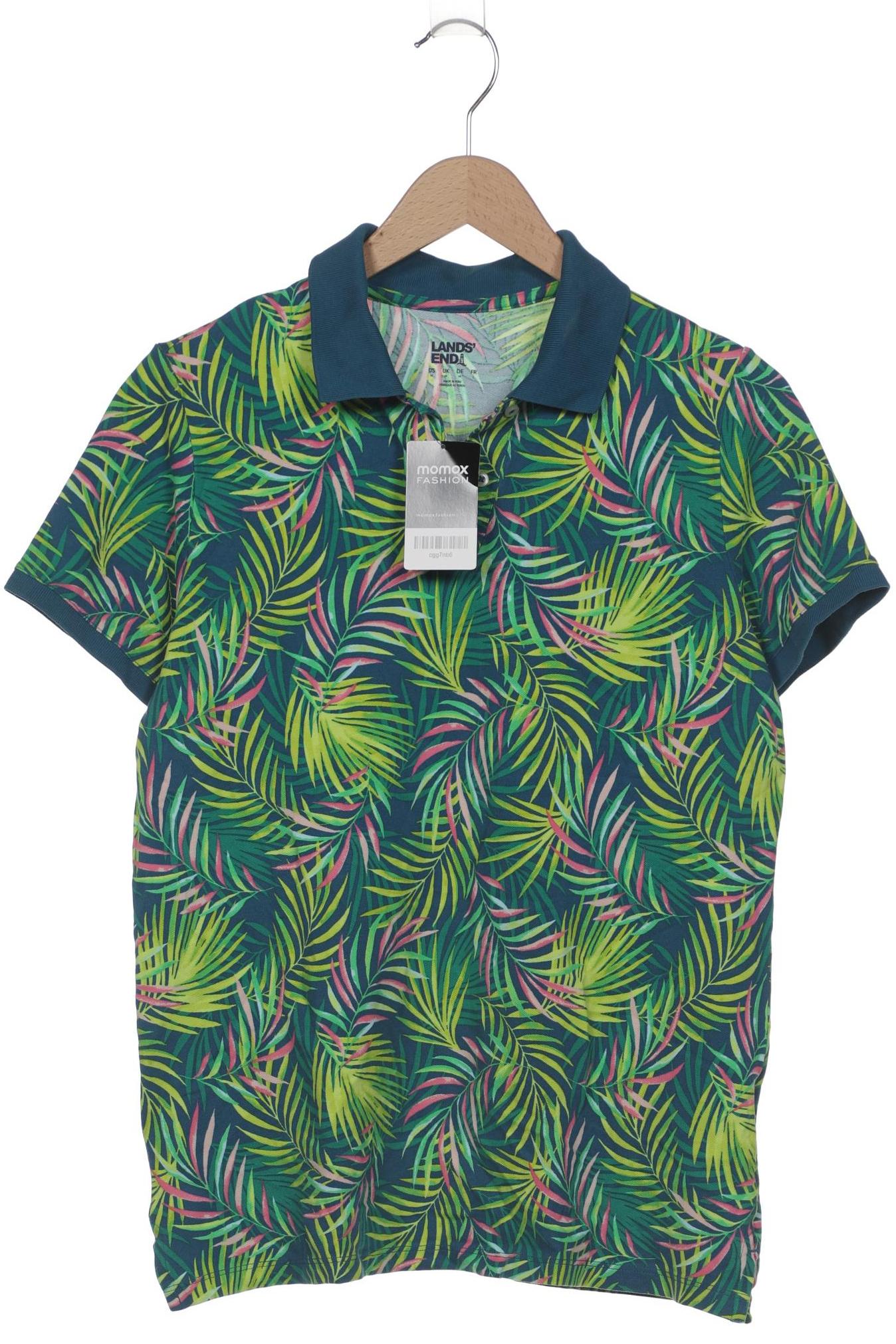 

Lands End Damen Poloshirt, grün, Gr. 38