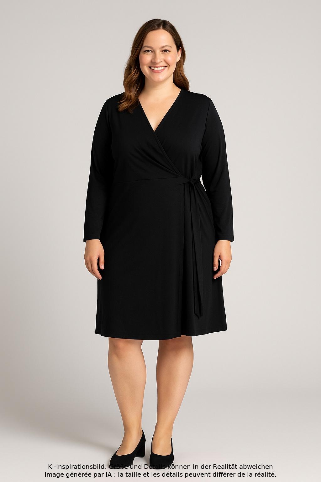 

Lands End Damen Kleid, schwarz, Gr. 44