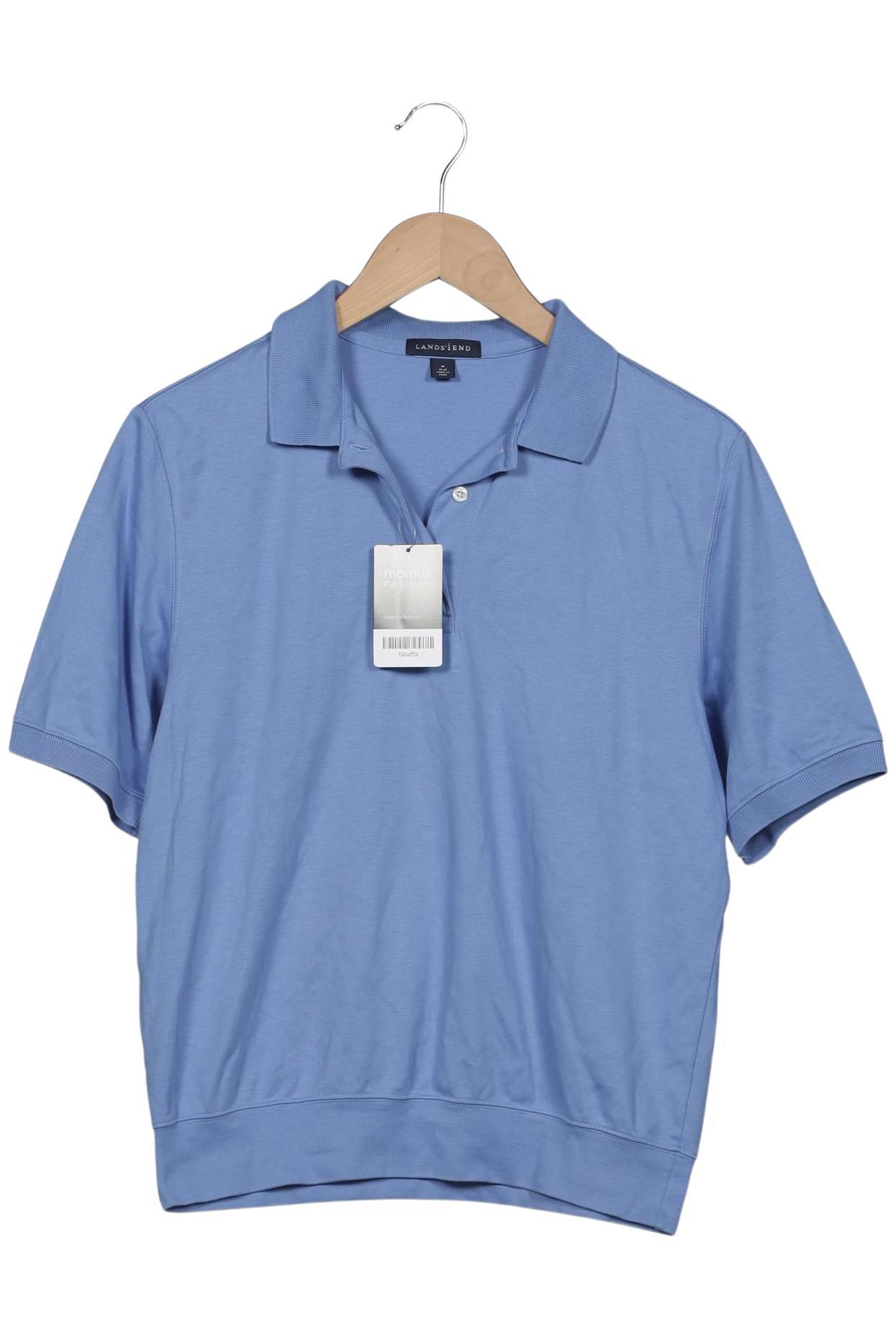

Lands End Damen Poloshirt, blau, Gr. 38