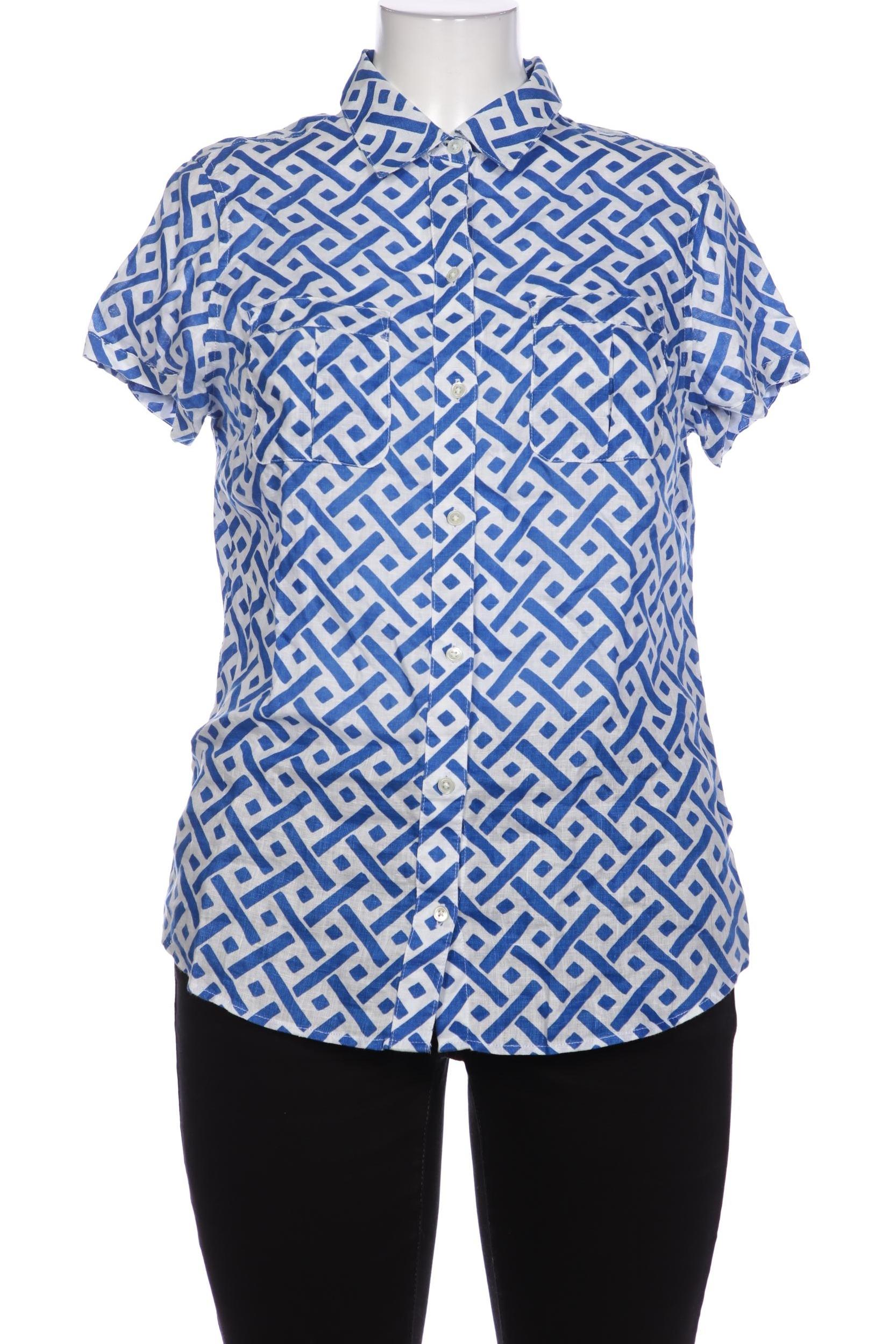 

Lands End Damen Bluse, blau, Gr. 42