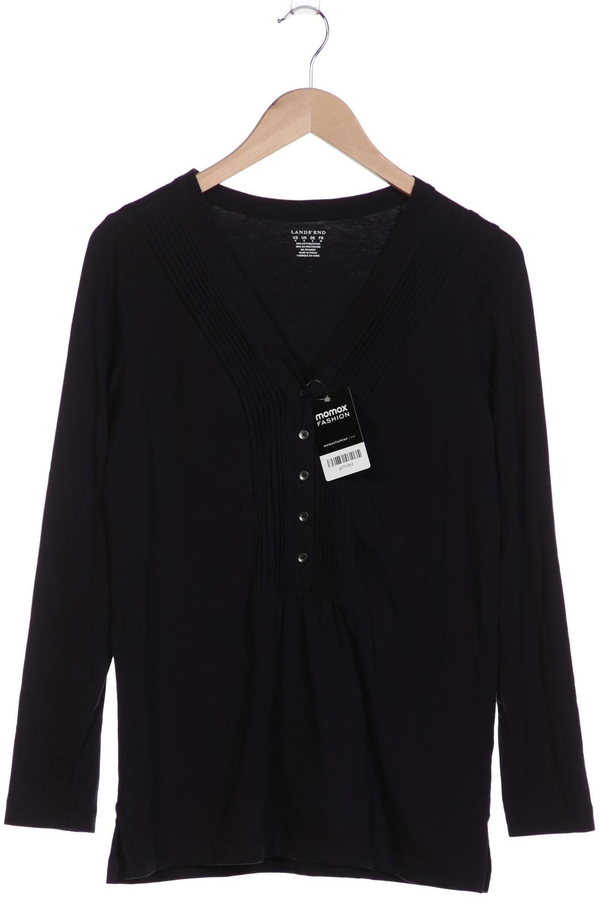 

Lands End Damen Langarmshirt, flieder, Gr. 36