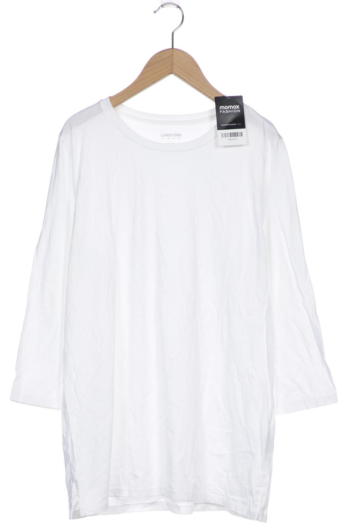 

Lands´End Damen Langarmshirt, weiß