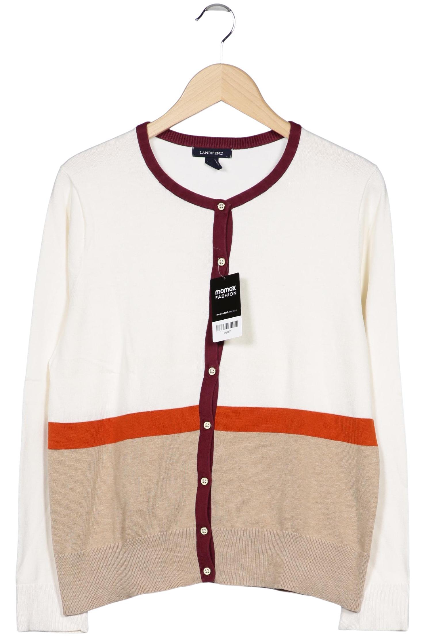 

Lands End Damen Strickjacke, mehrfarbig, Gr. 38