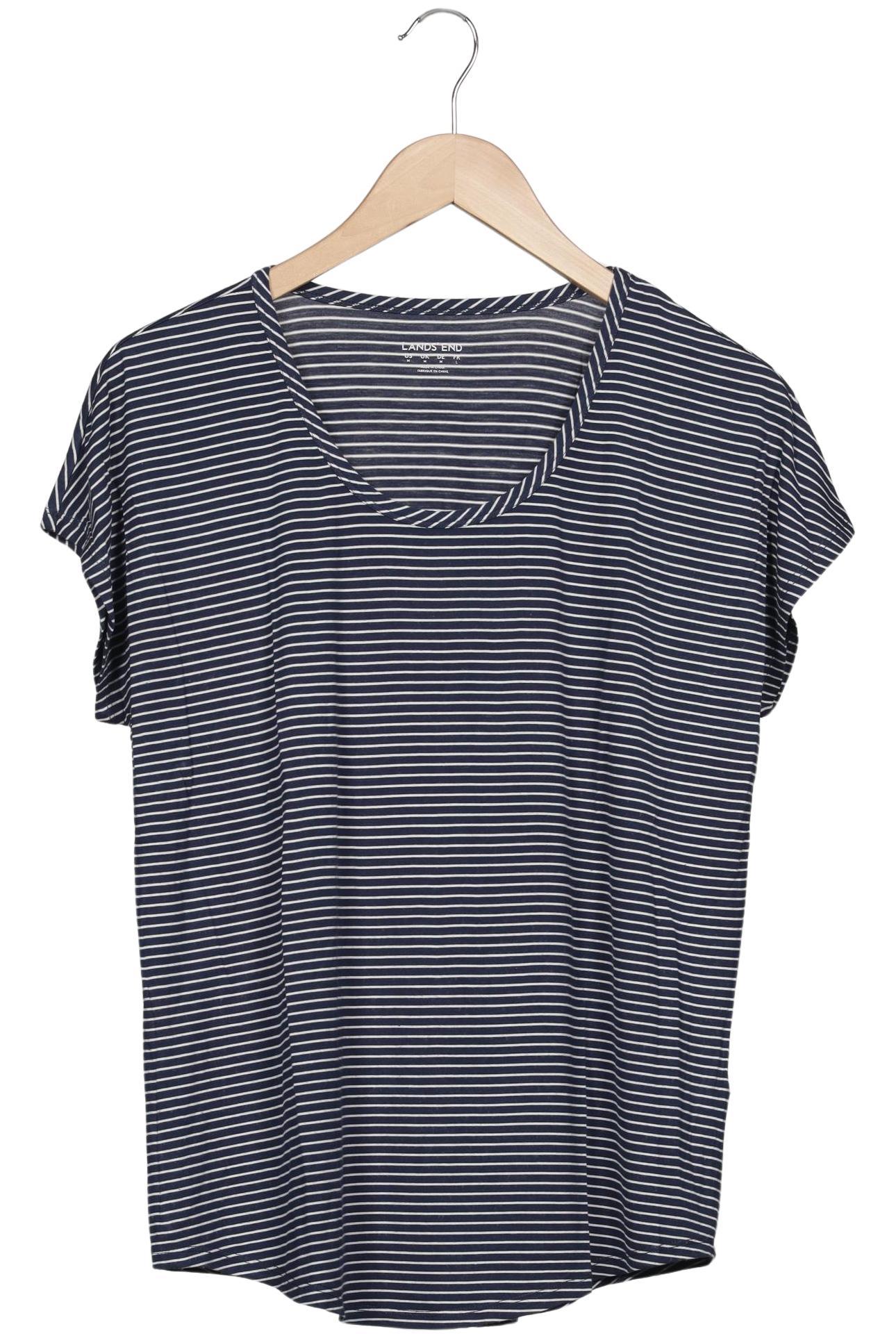 

Lands End Damen T-Shirt, marineblau, Gr. 38