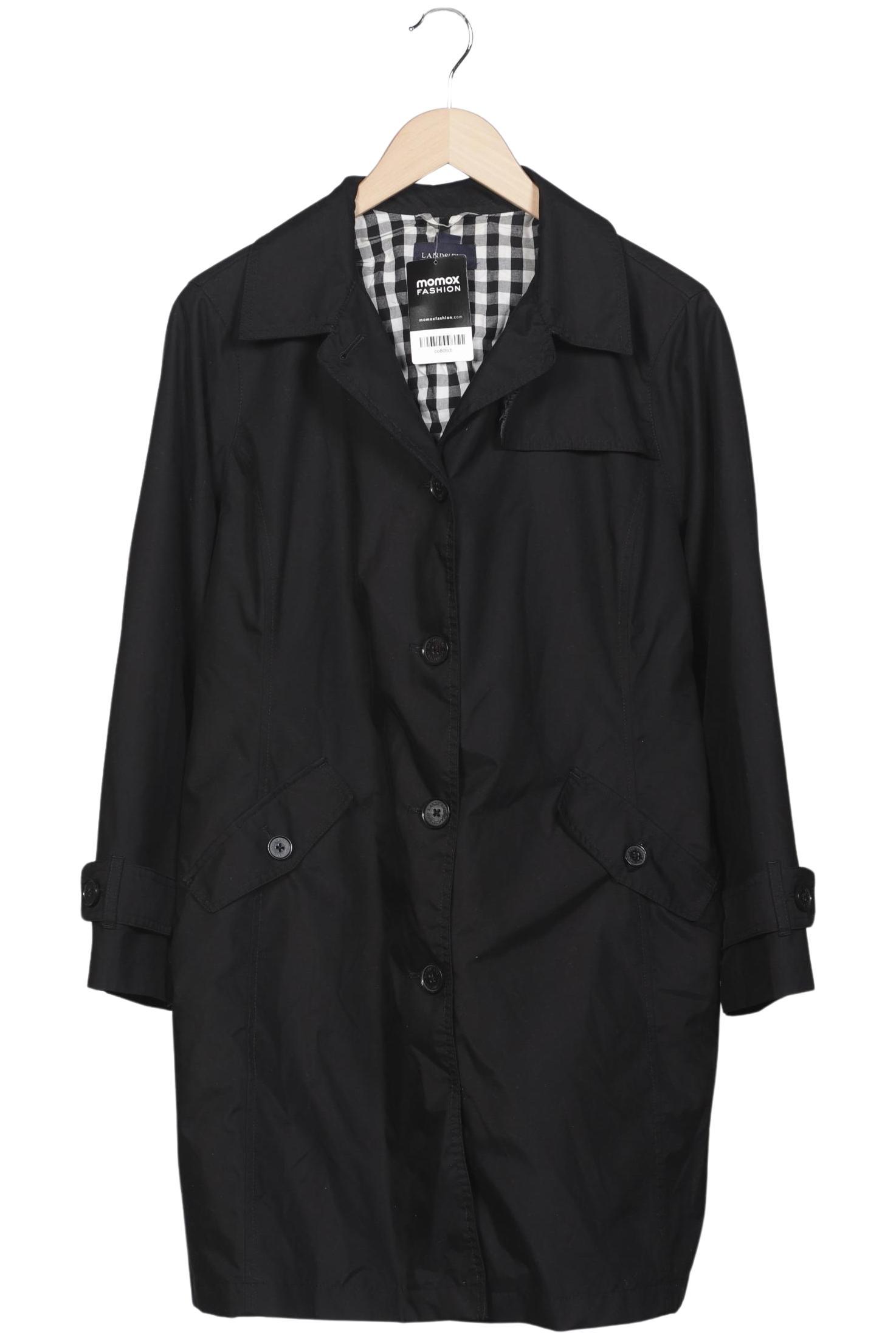 

Lands End Damen Mantel, schwarz, Gr. 42