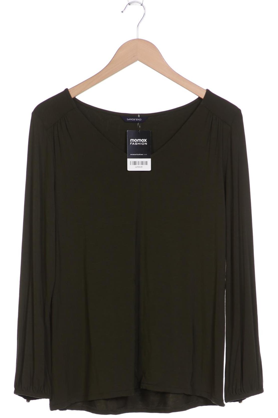 

Lands End Damen Langarmshirt, grün