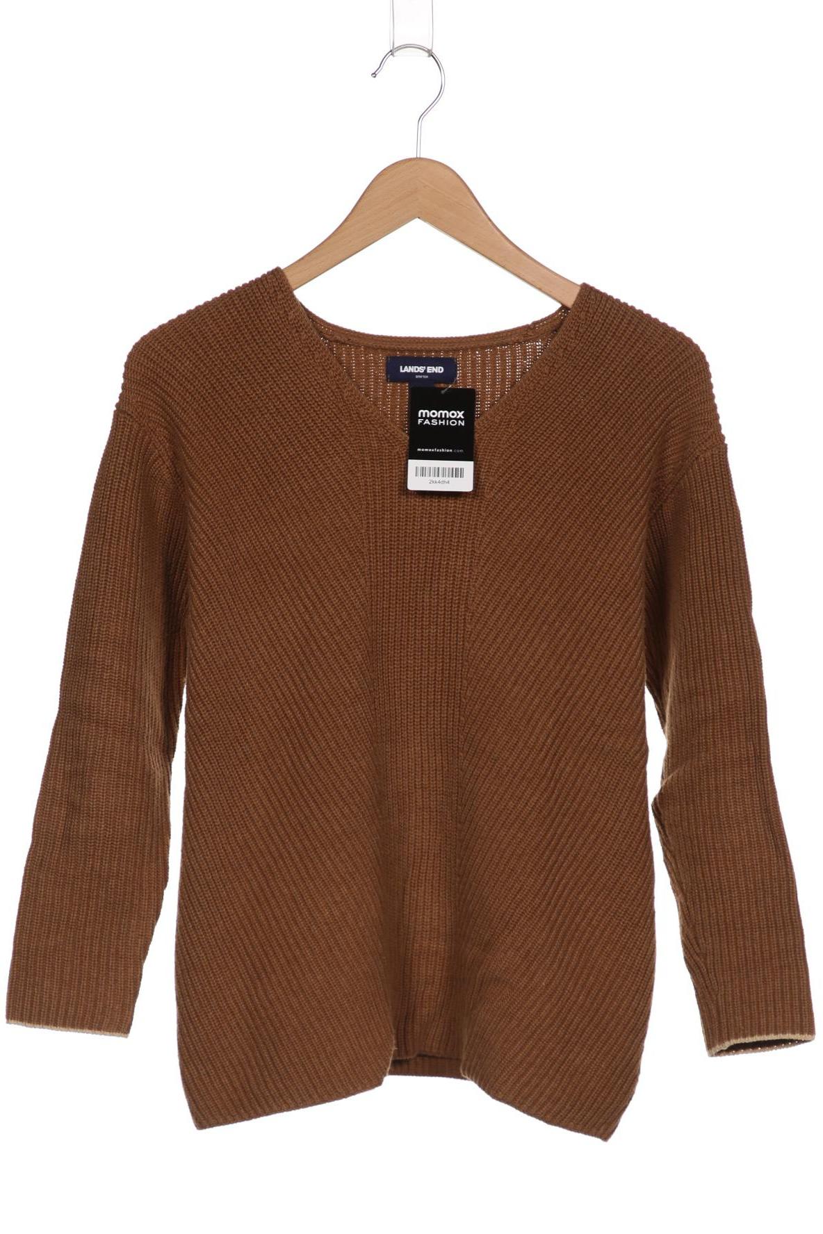 

Lands End Damen Pullover, beige, Gr. 34