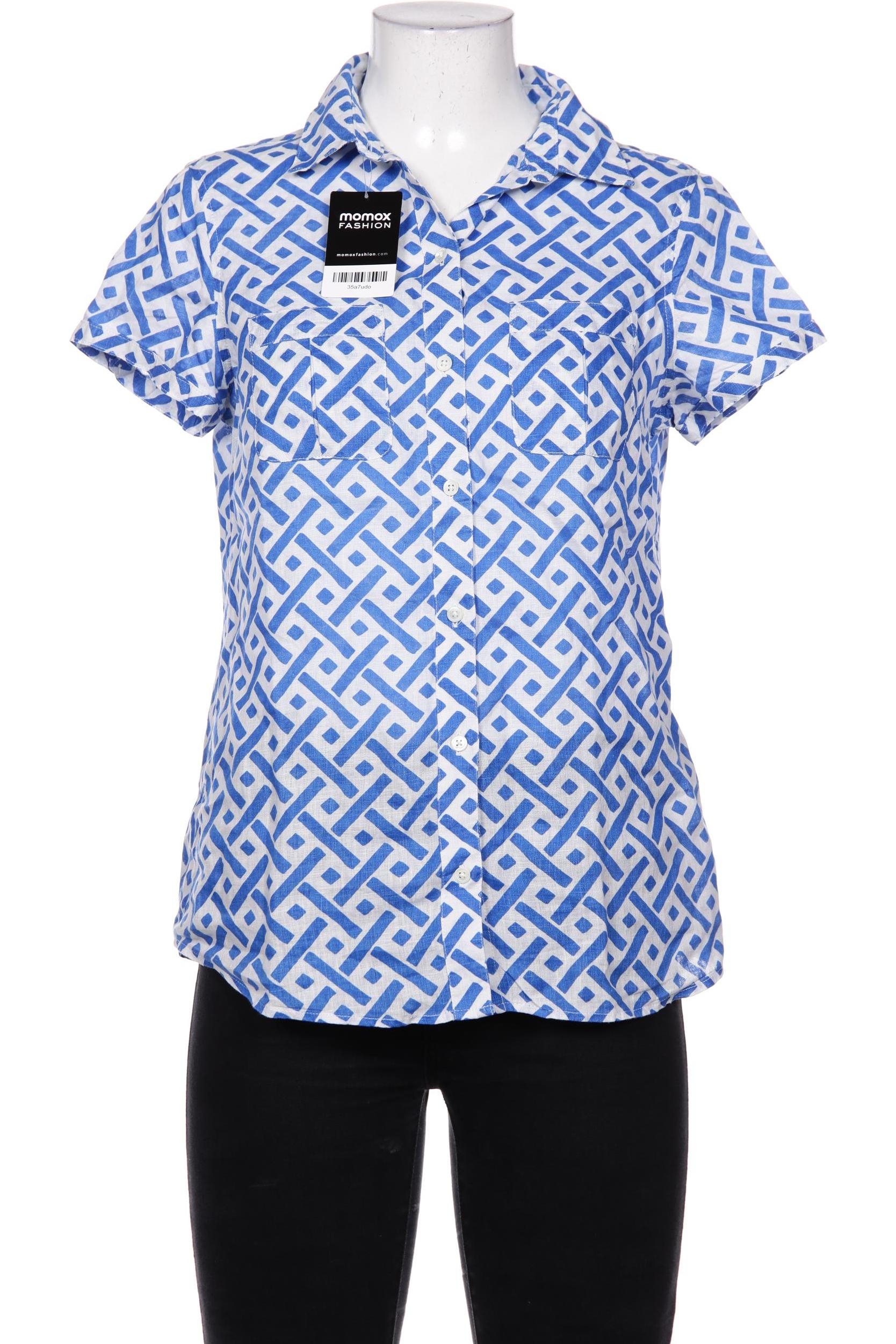 

Lands End Damen Bluse, blau, Gr. 38