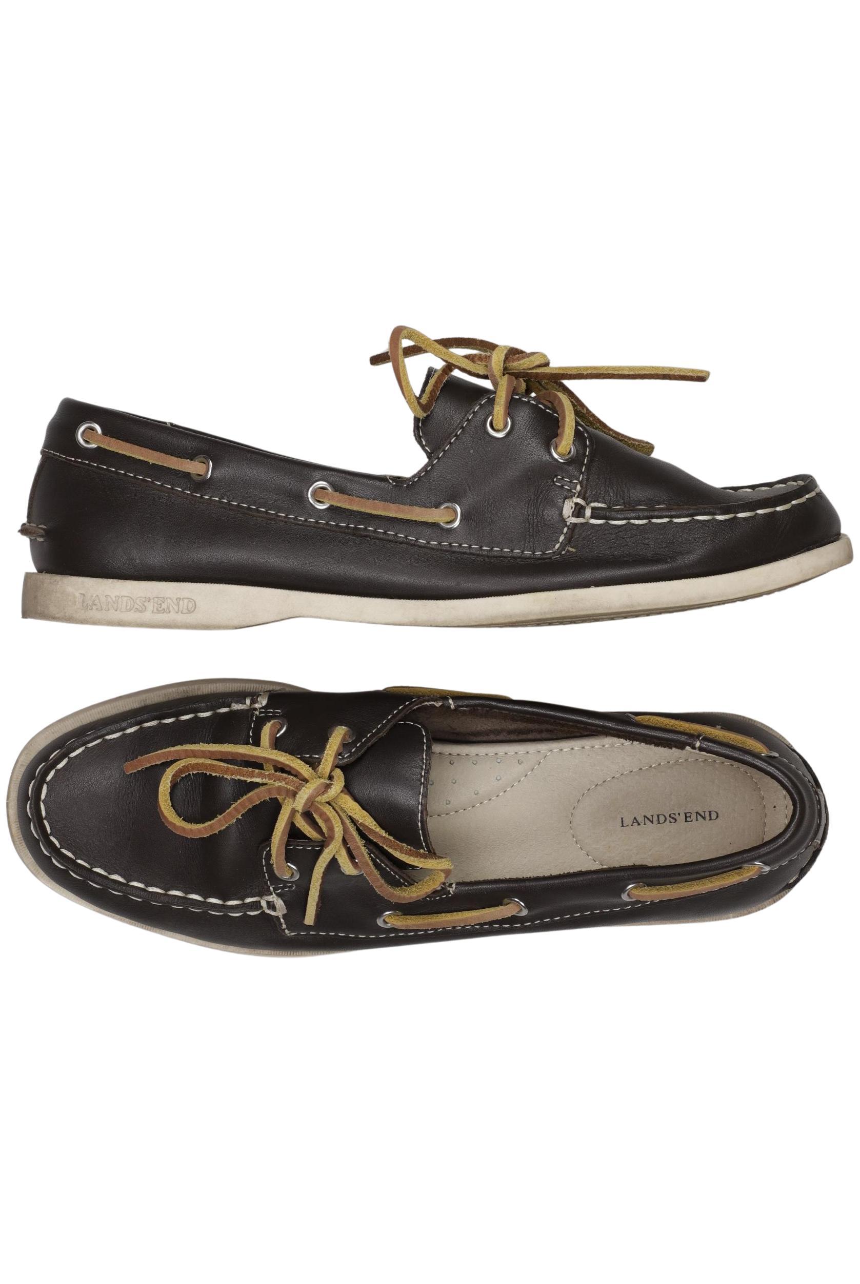 

Lands End Damen Halbschuh, braun, Gr. 38.5