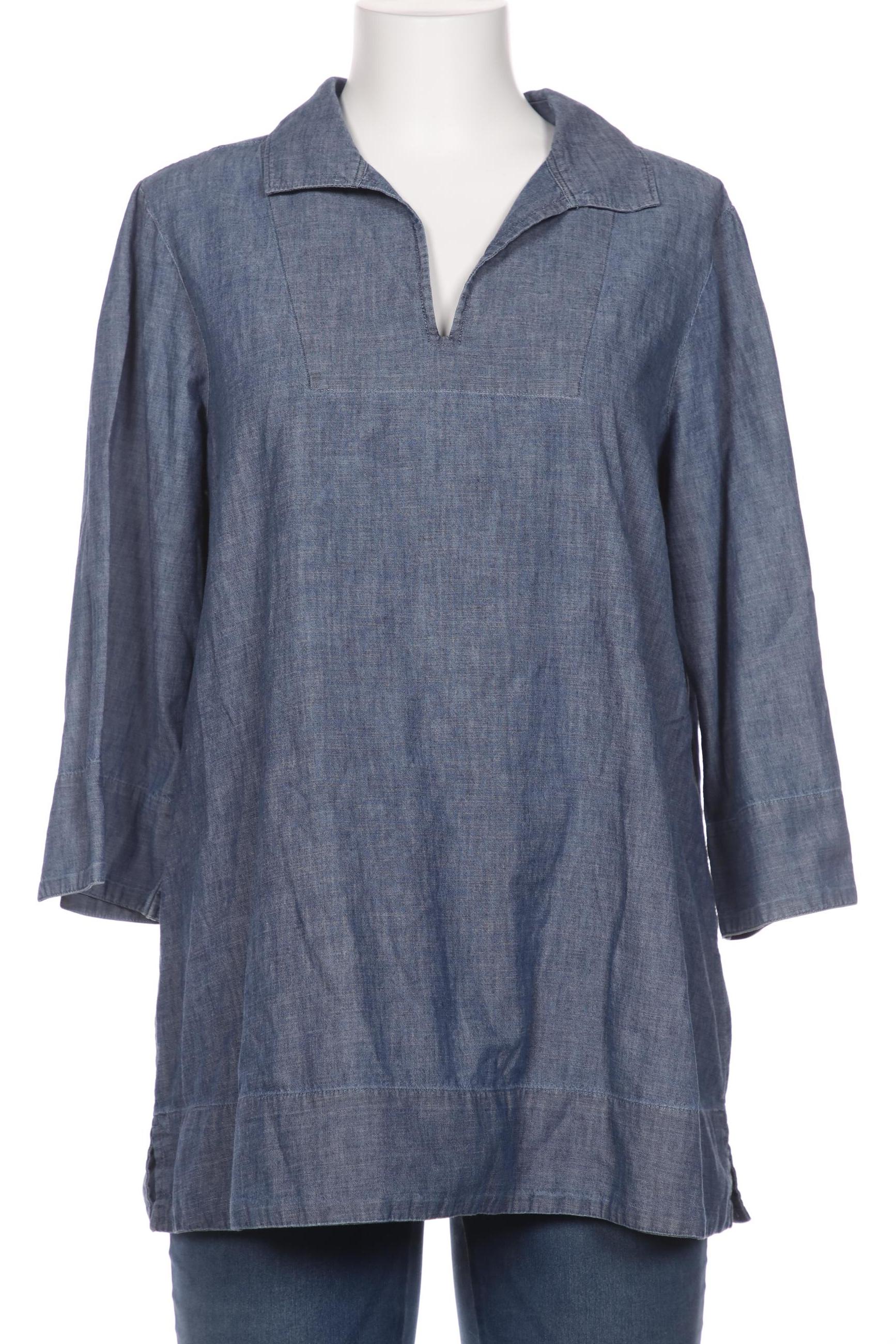 

Lands End Damen Bluse, blau, Gr. 42
