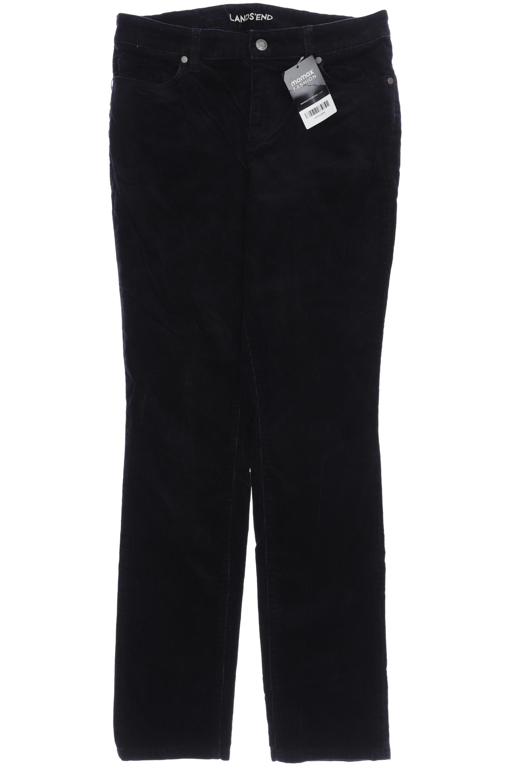 

Lands End Damen Stoffhose, schwarz, Gr. 38