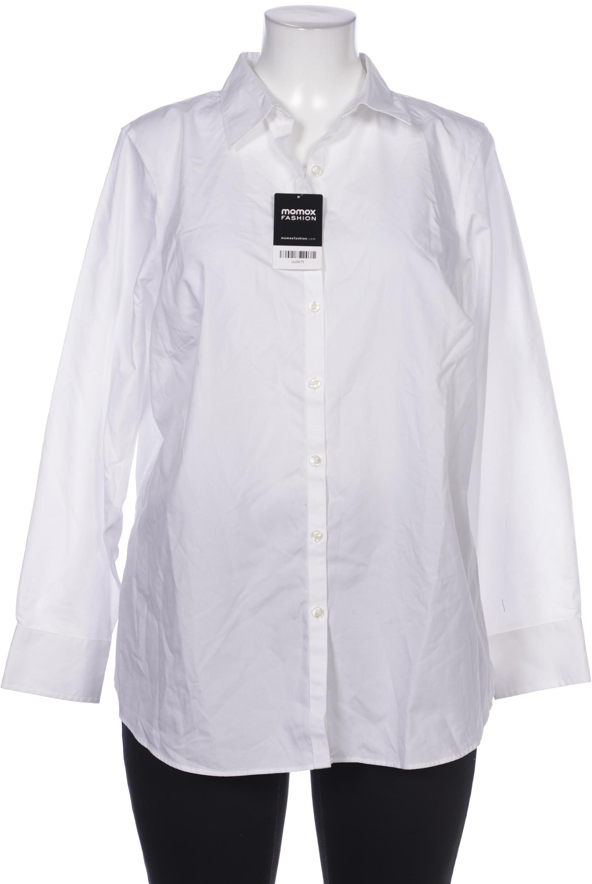 

Lands End Damen Bluse, weiß, Gr. 50