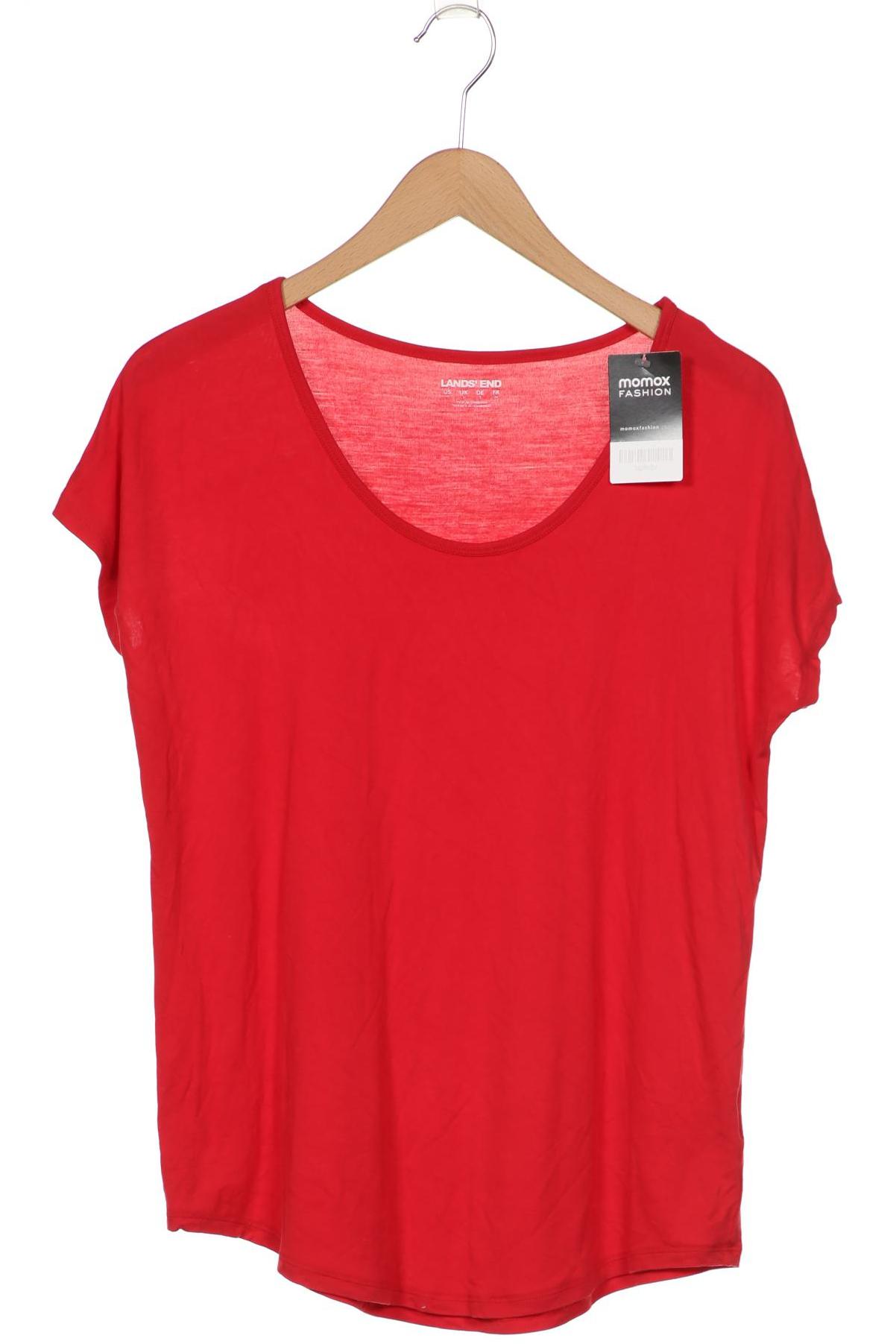 

Lands End Damen T-Shirt, rot, Gr. 36