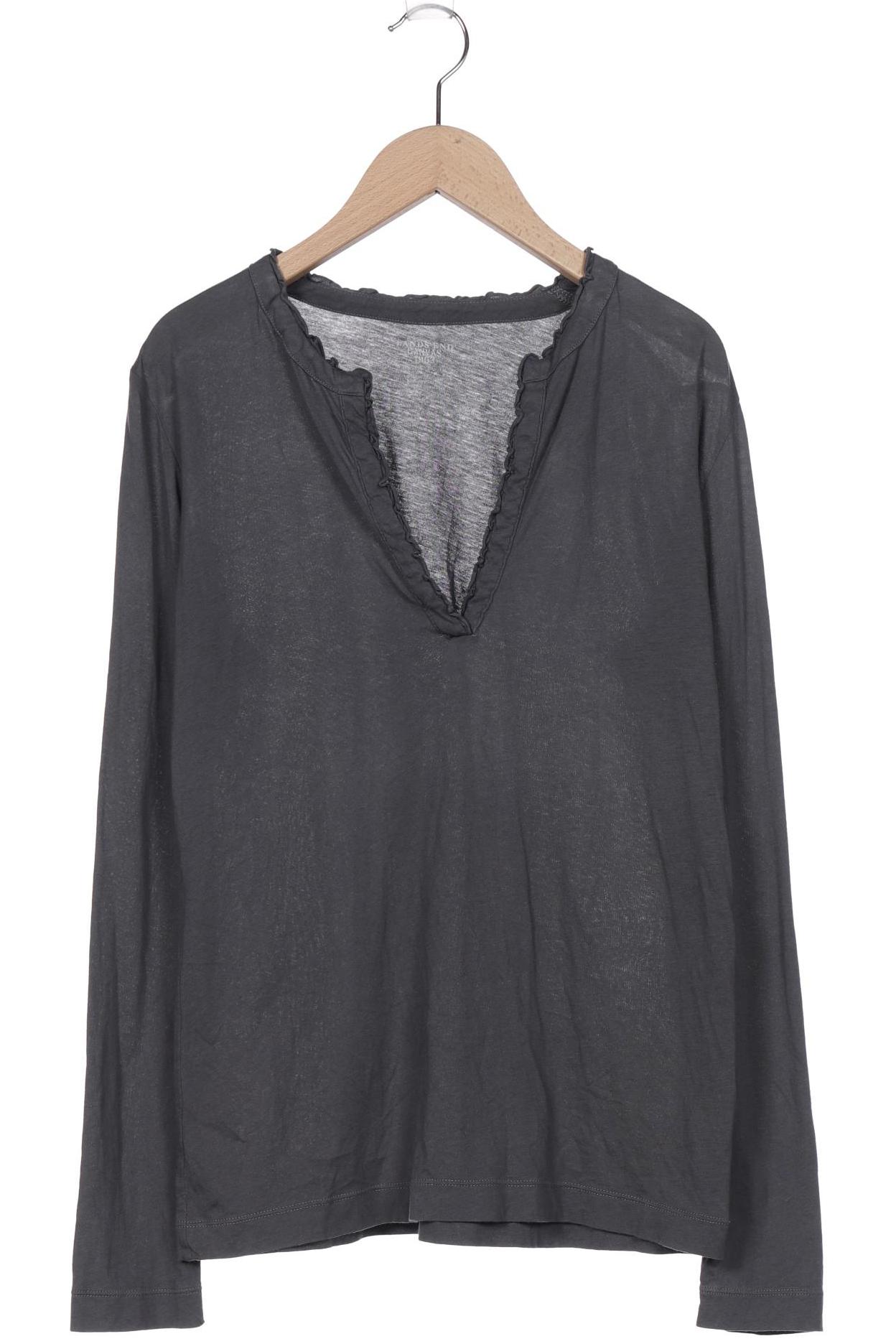 

Lands´End Damen Langarmshirt, grau