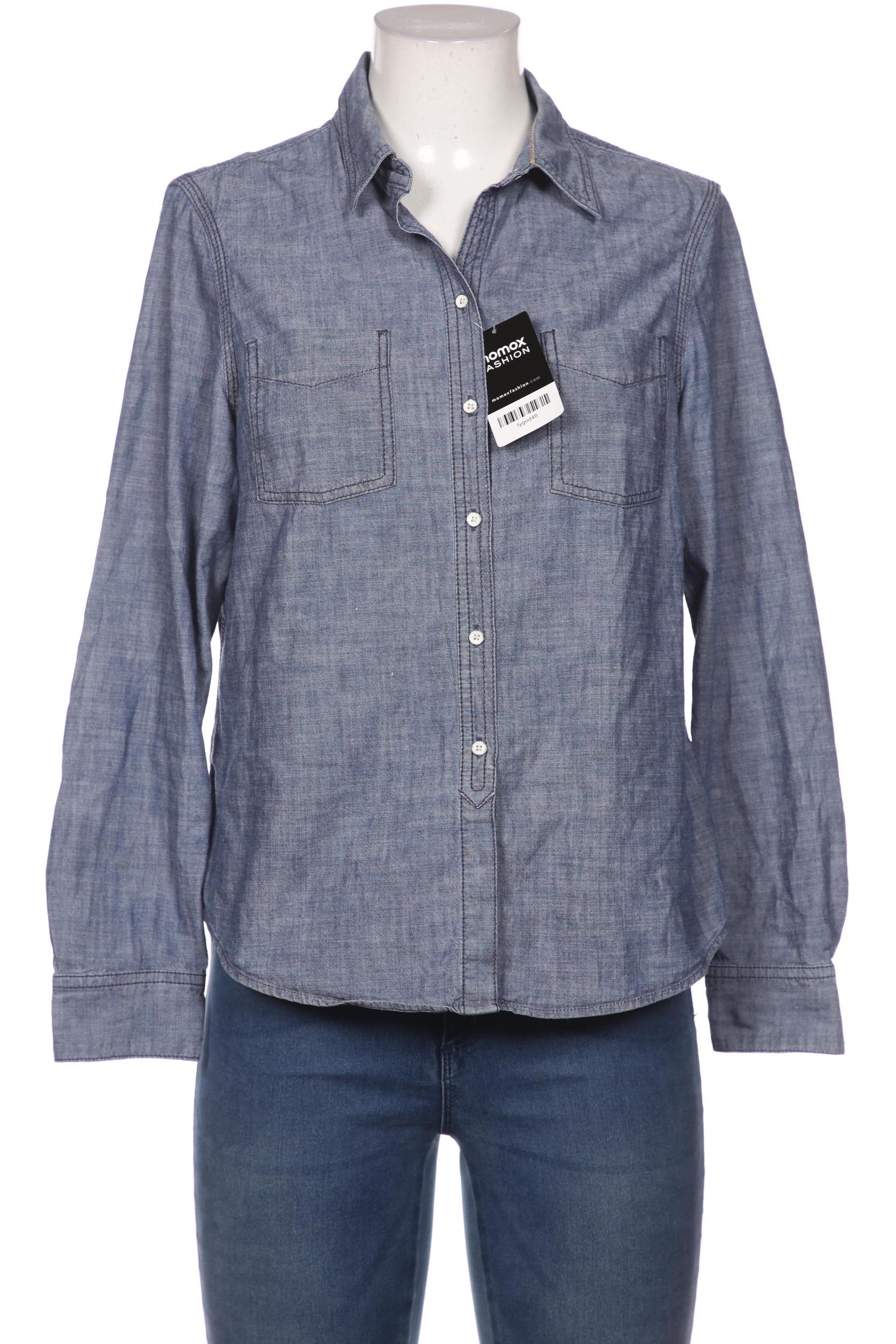 

Lands End Damen Bluse, blau, Gr. 40