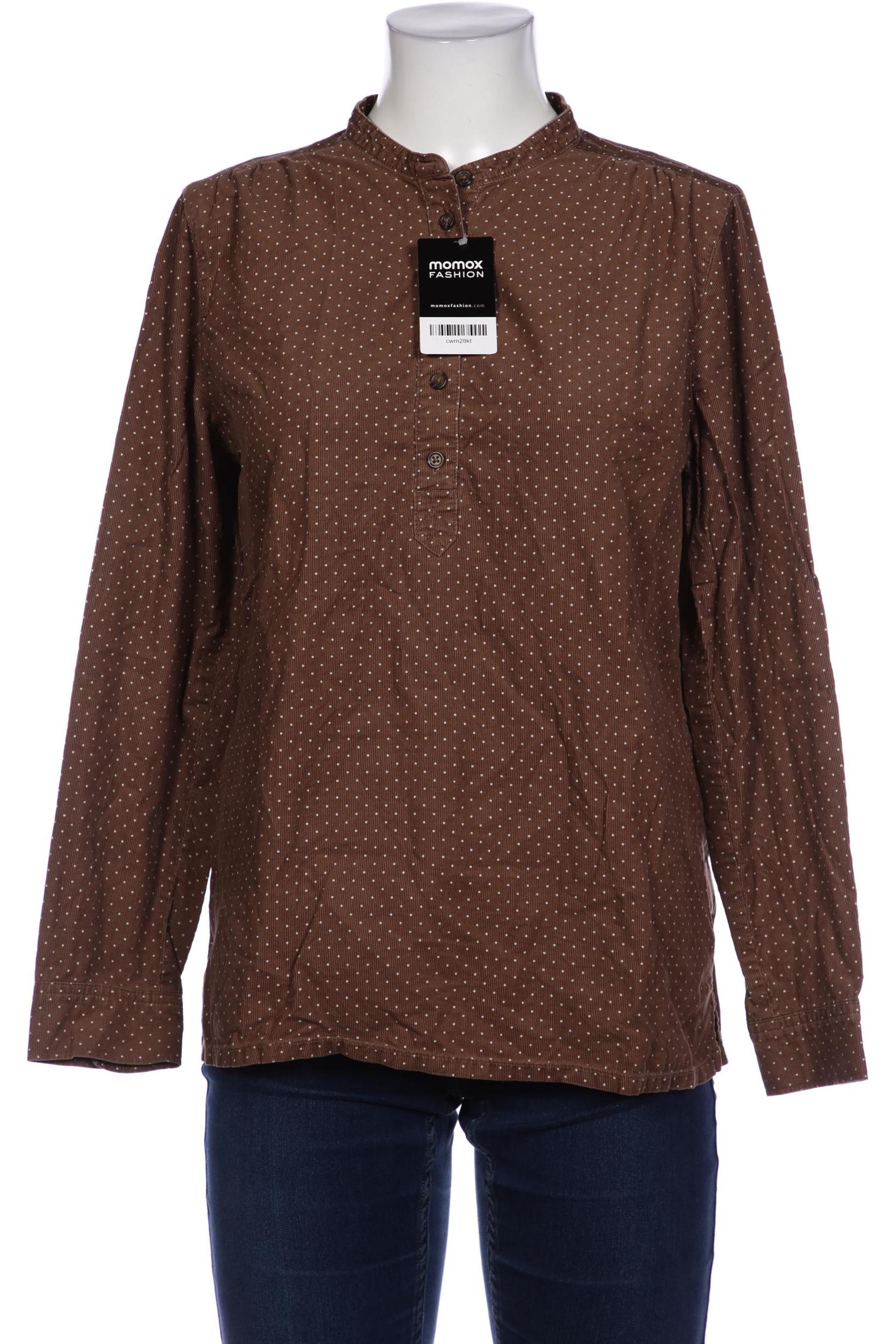 

Lands End Damen Bluse, braun, Gr. 40