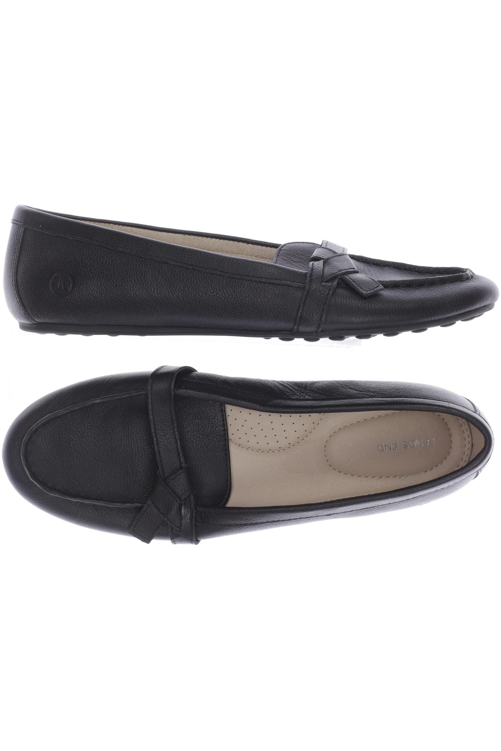 

Lands End Damen Halbschuh, schwarz, Gr. 42.5