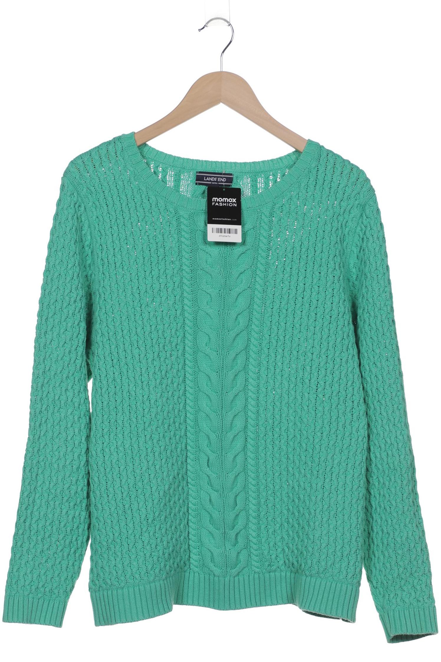 

Lands End Damen Pullover, grün, Gr. 44