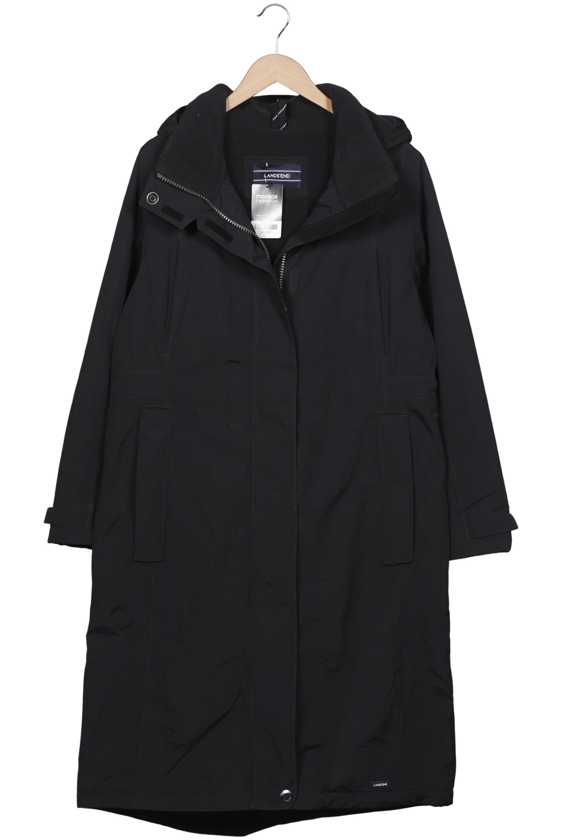 

Lands End Damen Mantel, schwarz, Gr. 42
