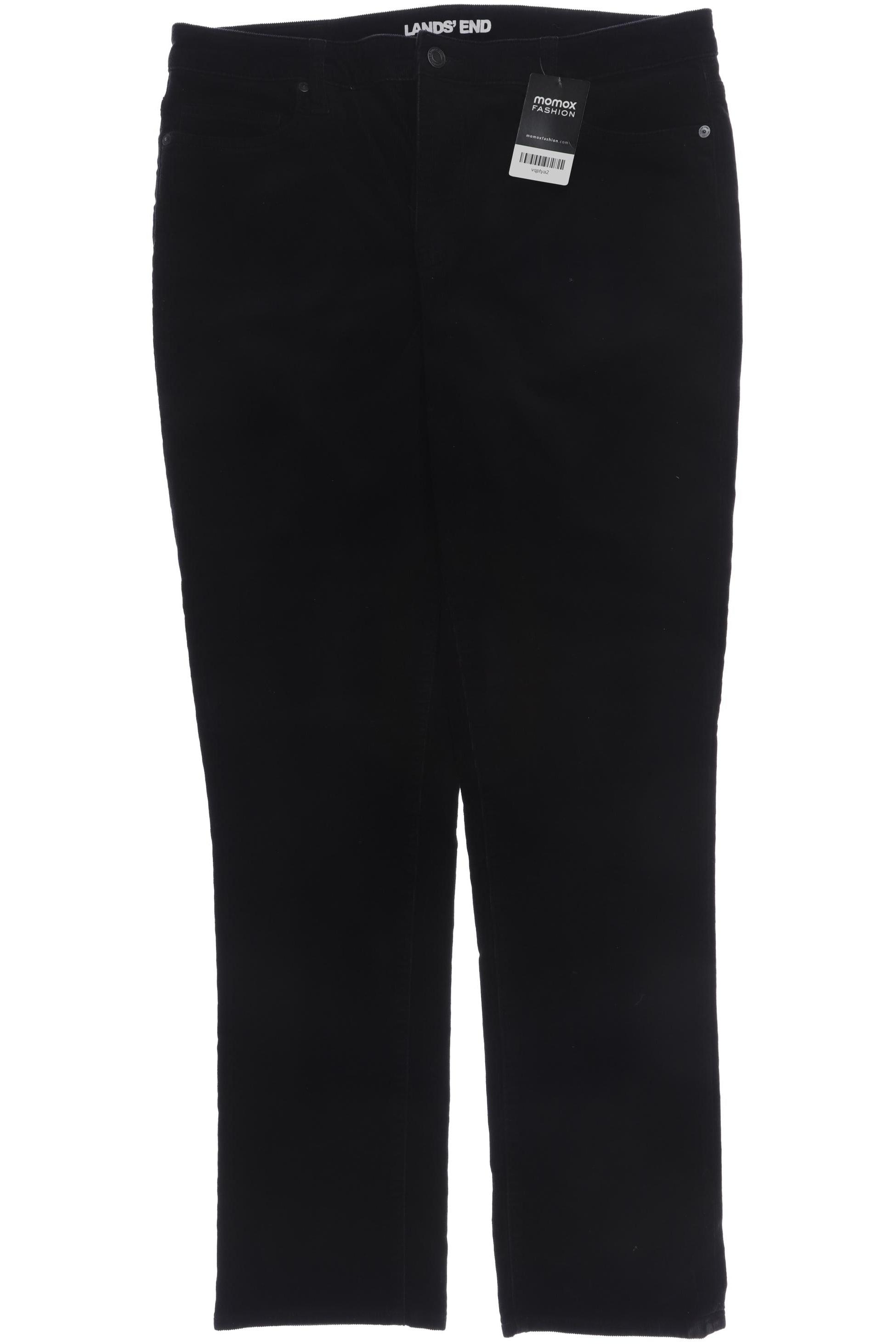 

Lands End Damen Stoffhose, schwarz, Gr. 44