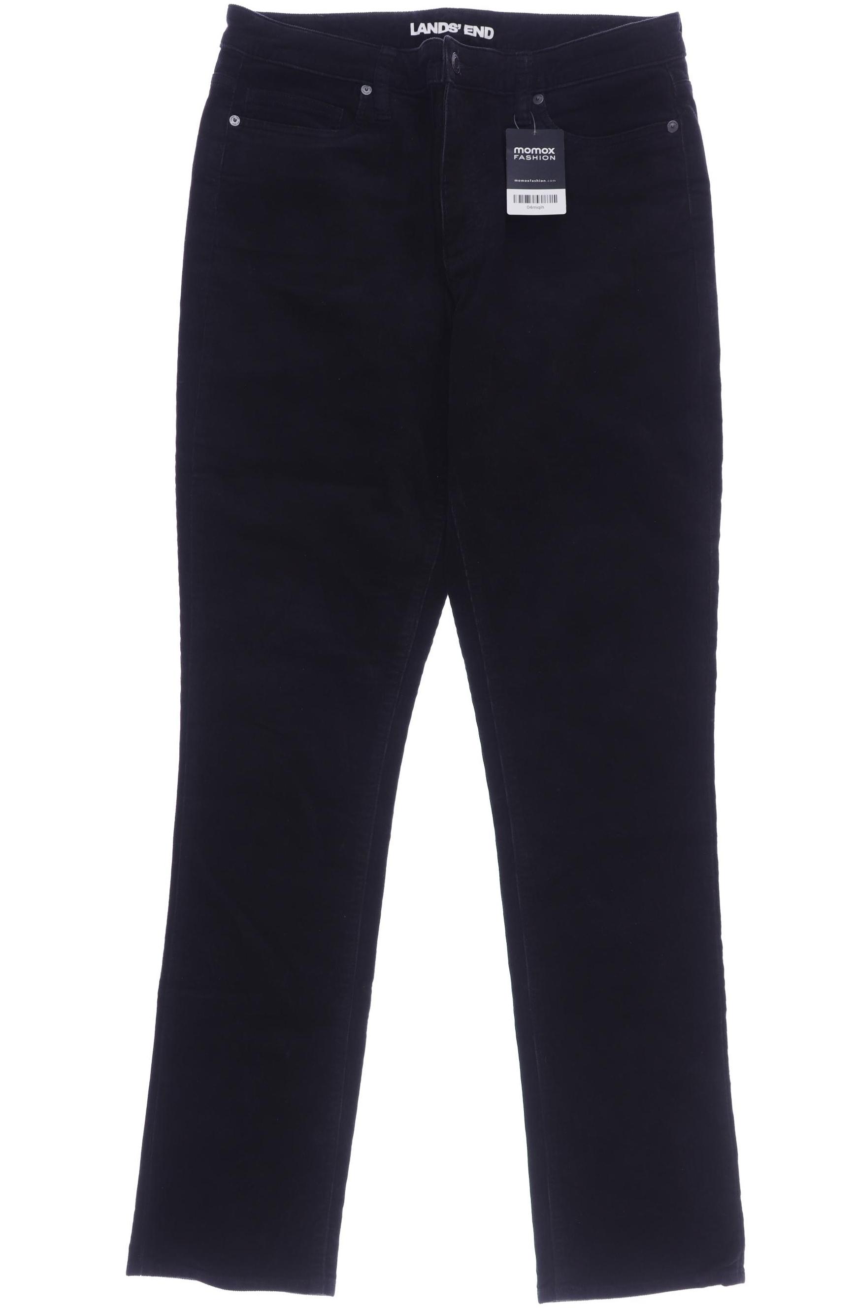 

Lands End Damen Stoffhose, schwarz, Gr. 40