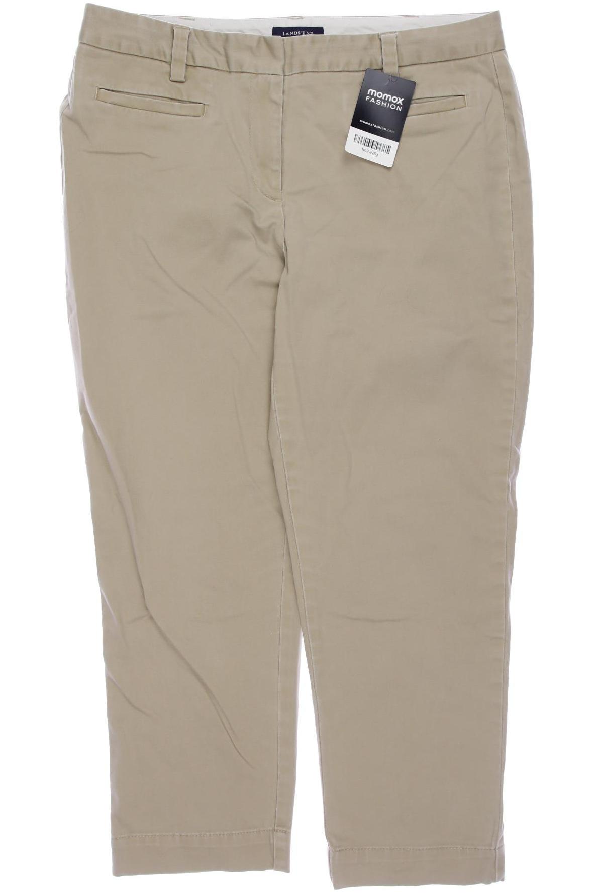 

Lands End Damen Stoffhose, beige, Gr. 38
