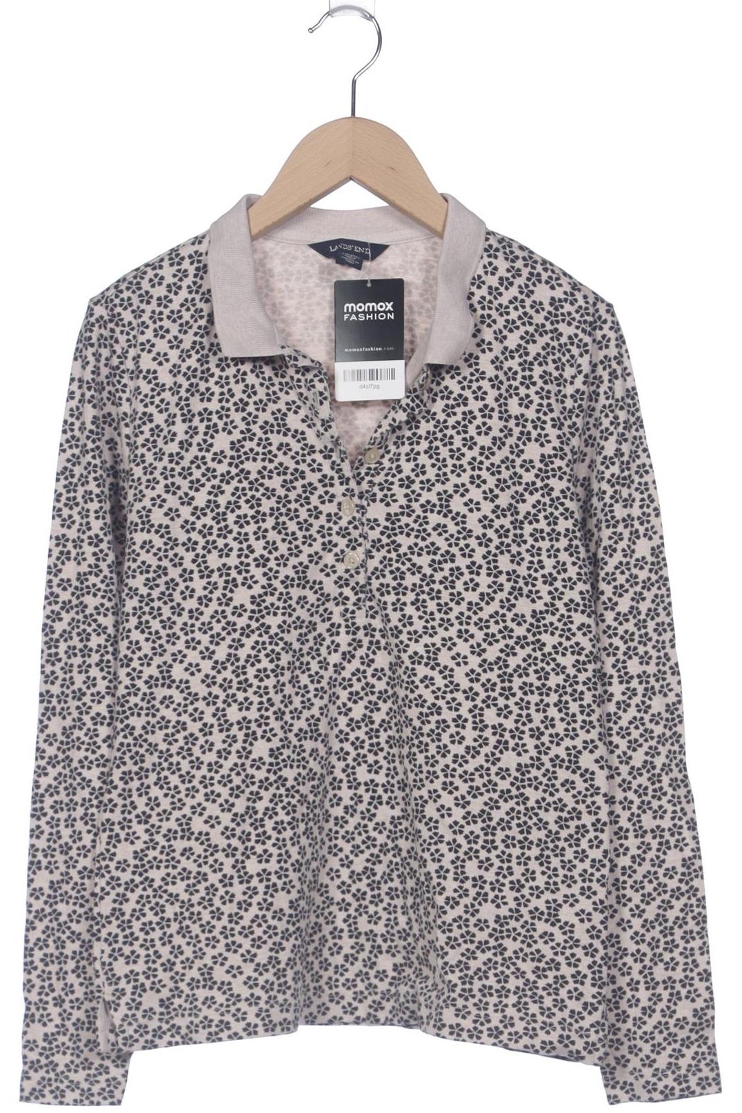 

Lands End Damen Poloshirt, beige, Gr. 34
